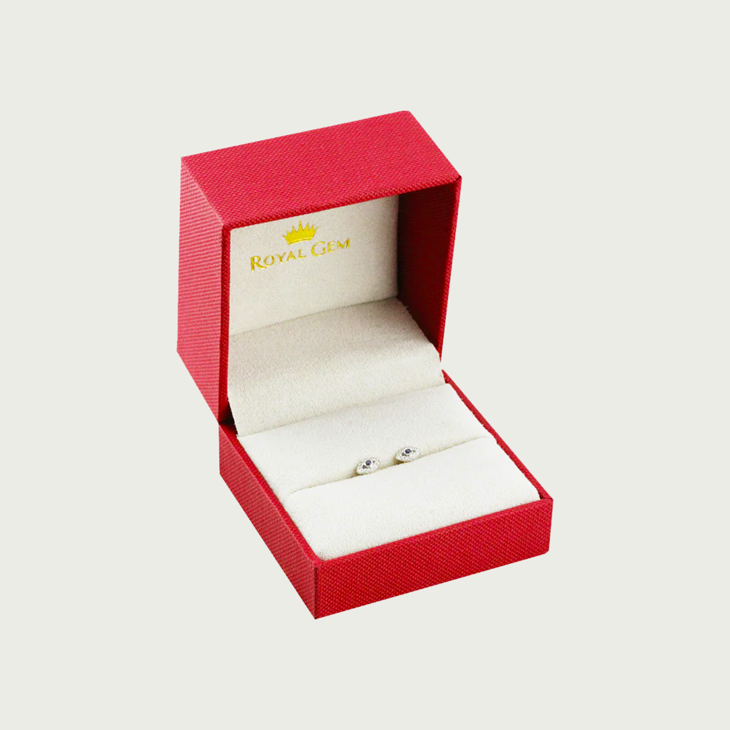 Can't Touch Me Gold Stud Earrings