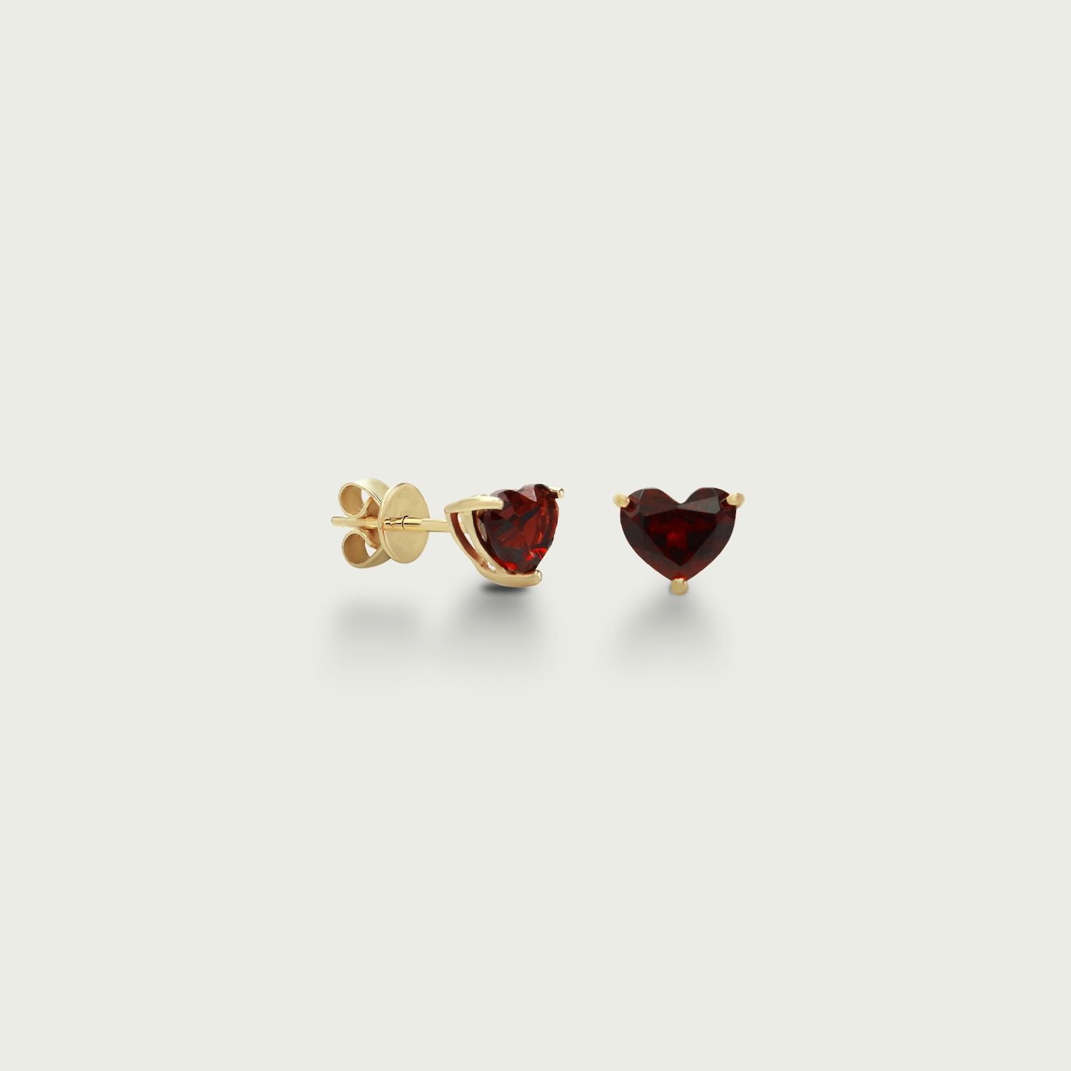 Secret Glance Gemstone Stud Earrings