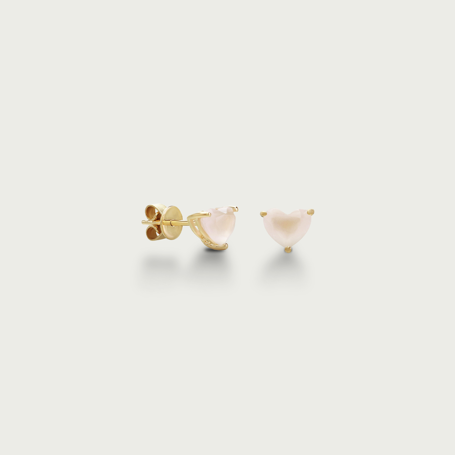 Secret Glance Gemstone Stud Earrings
