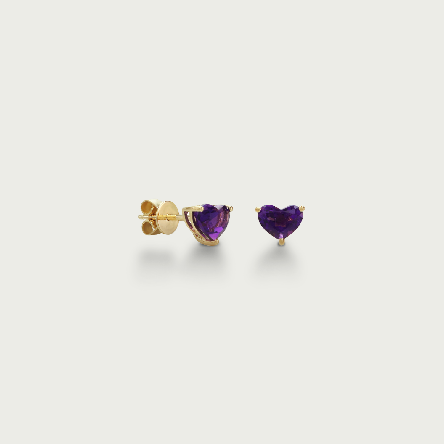 Secret Glance Gemstone Stud Earrings
