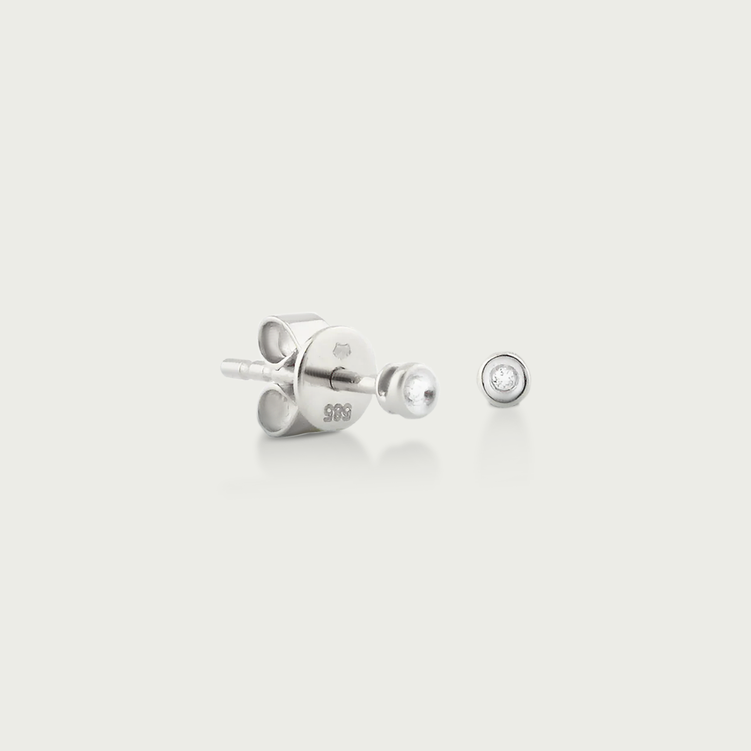Chic Little Mood Diamond Stud Earrings