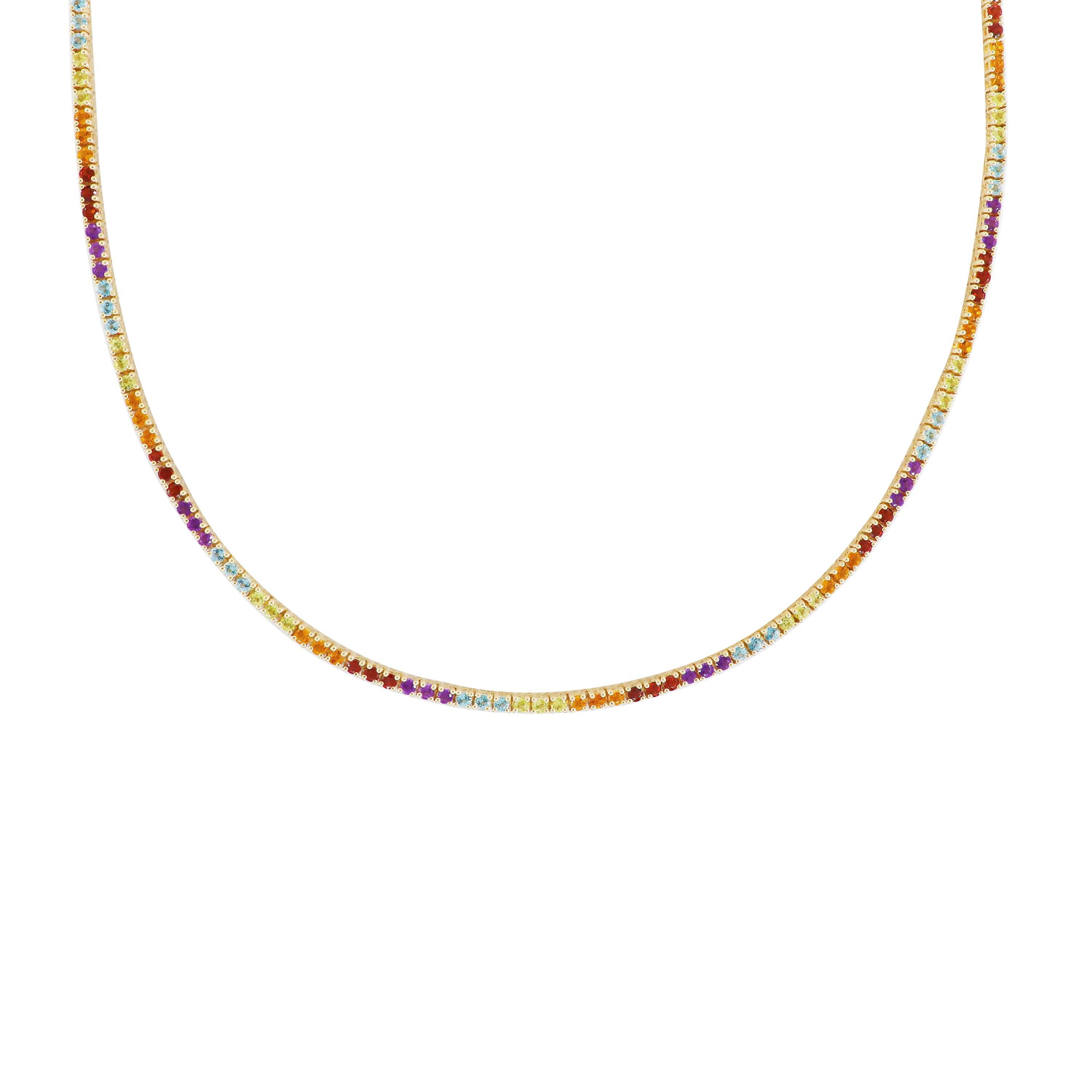 This is Major, Major Rainbow Necklace