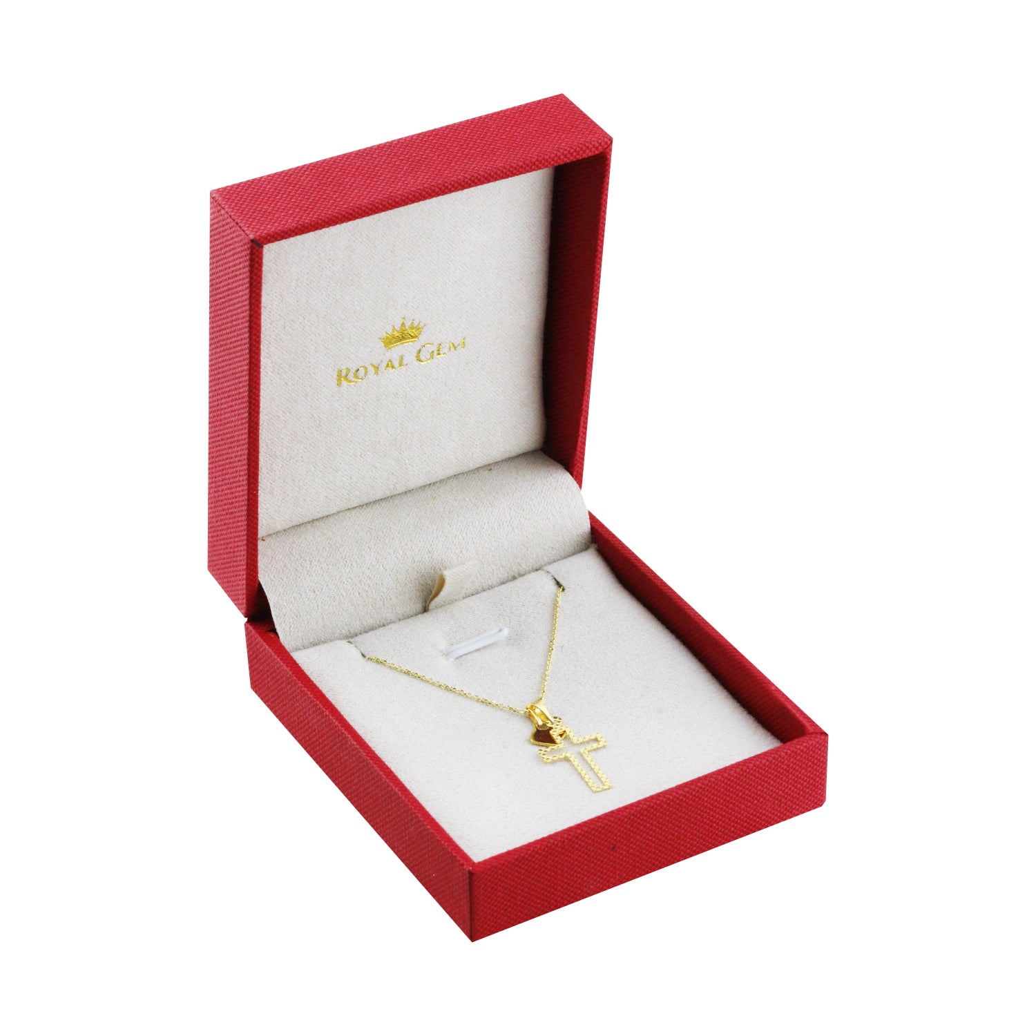 Hearts of Faith Gold Necklace