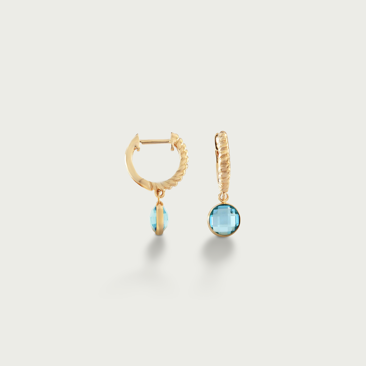 Classic Drama Gemstone Dangling Earrings