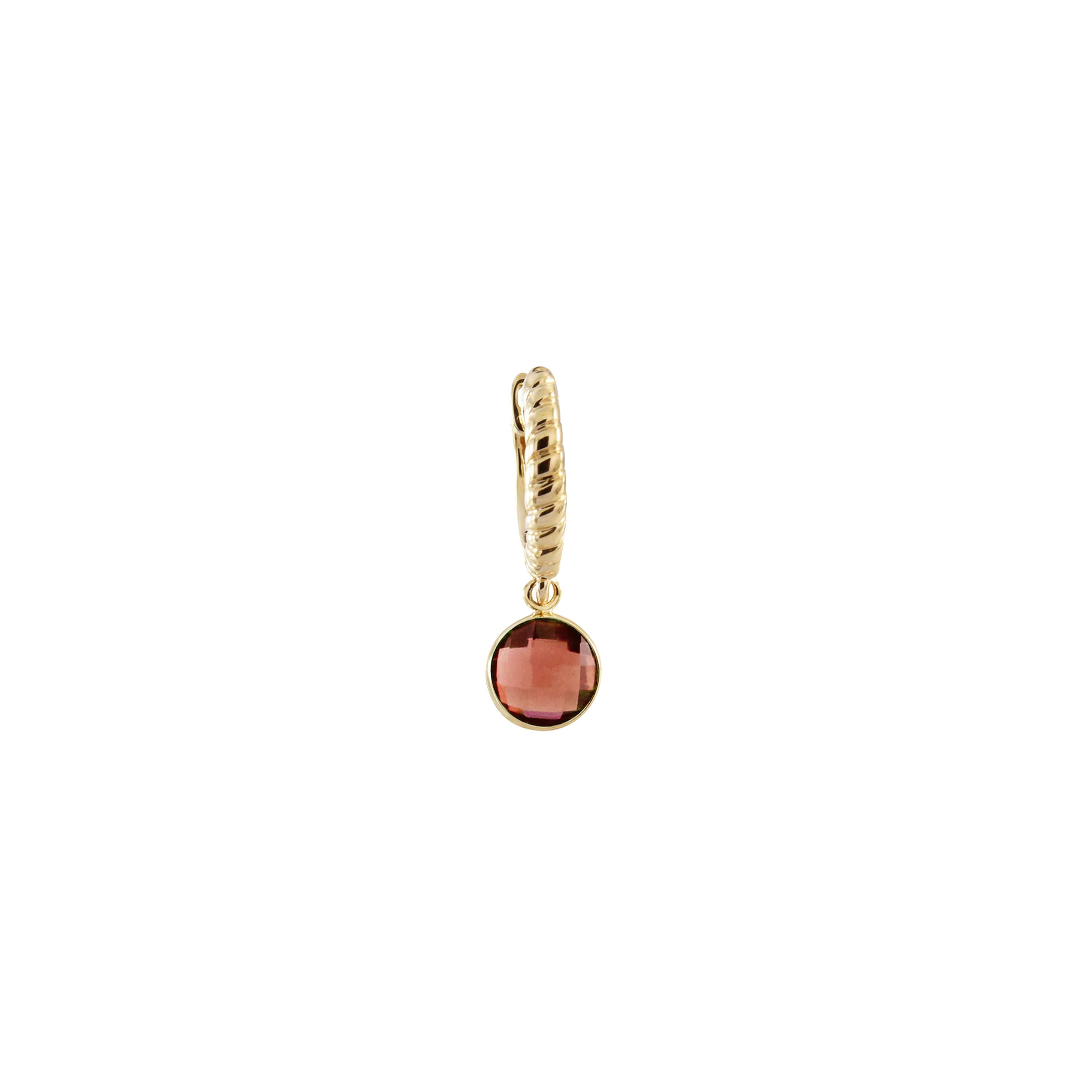 Classic Drama Gemstone Dangling Earrings