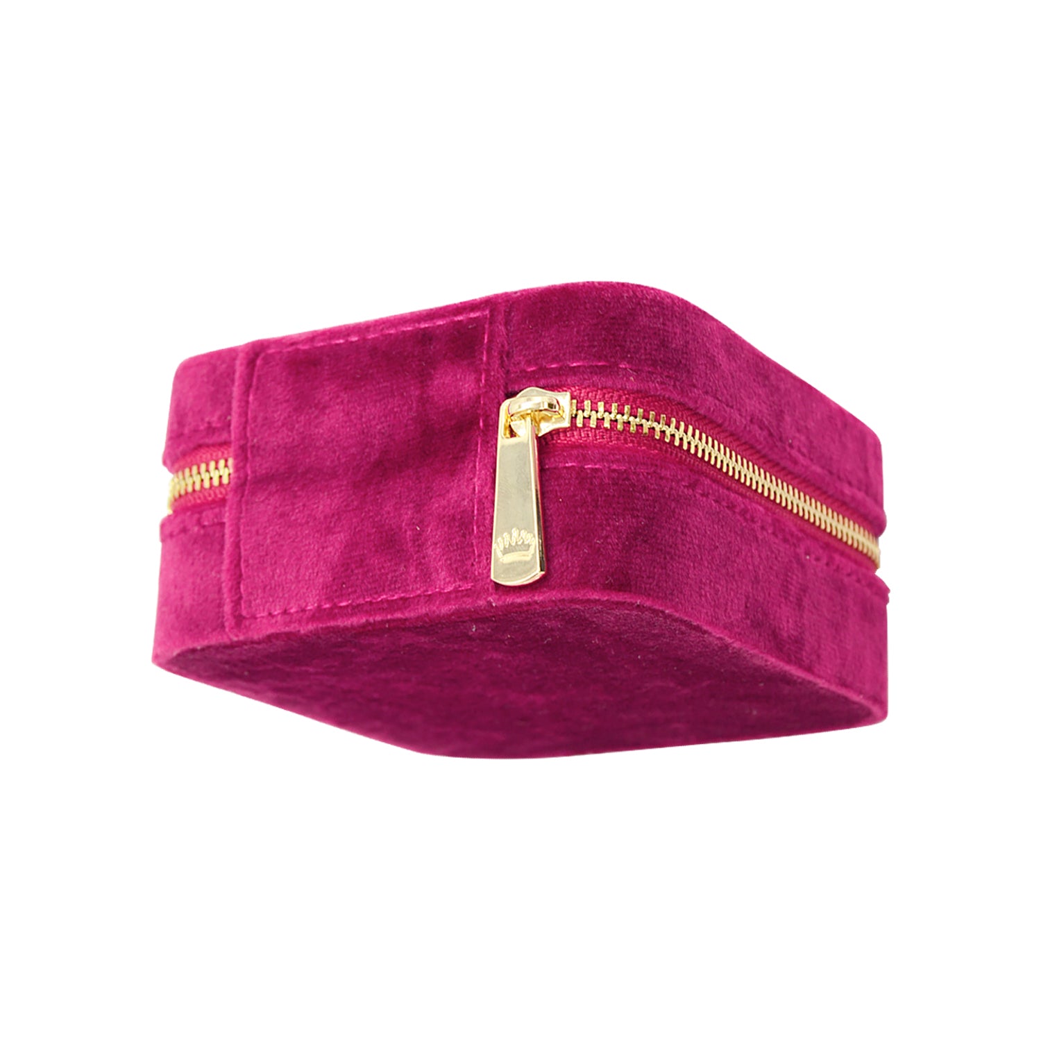 Royal Gem Red Velvet Jewelry Box