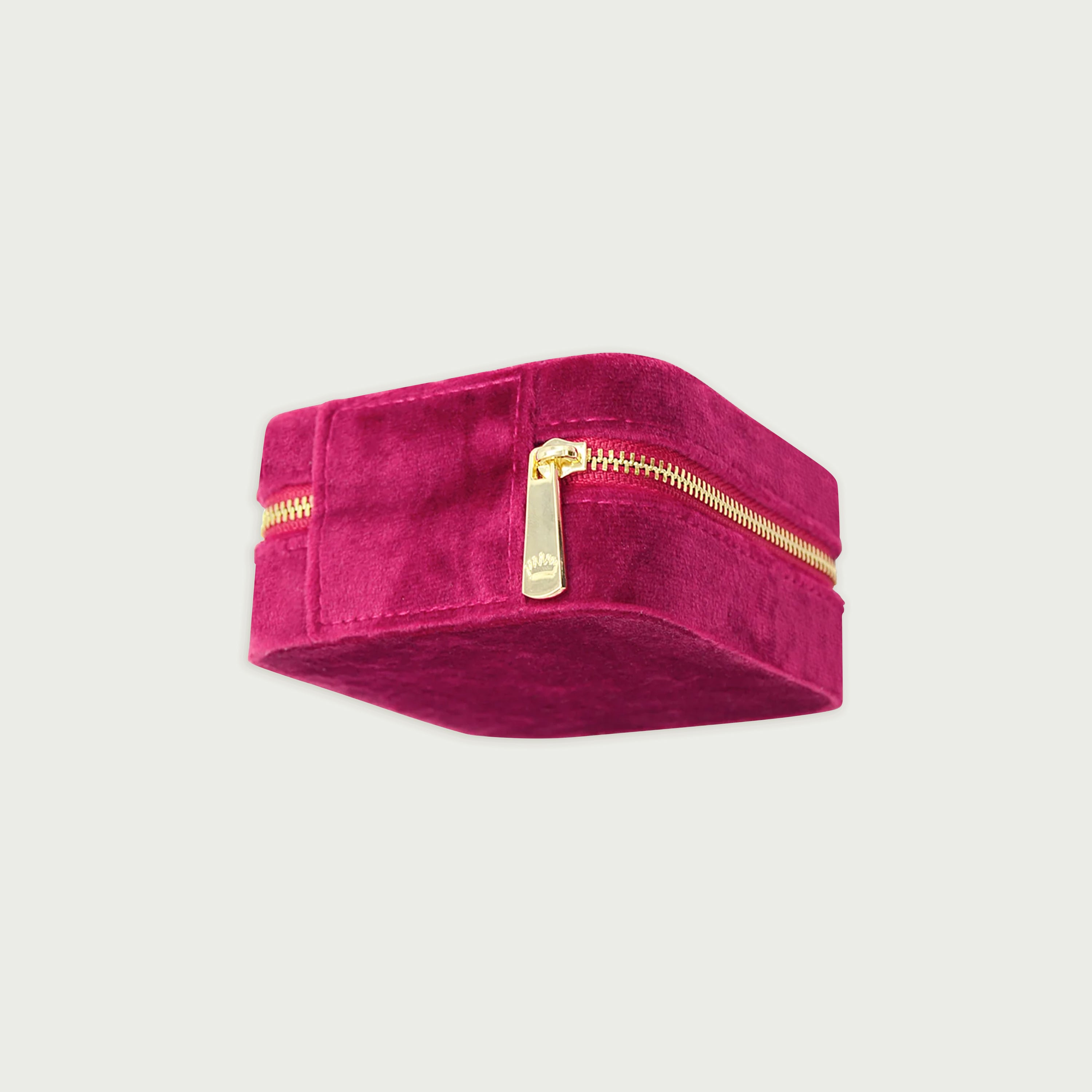 Royal Gem Red Velvet Jewelry Box
