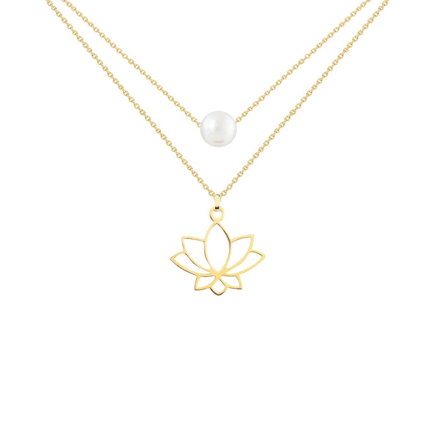 On the Horizon Pearl Necklace