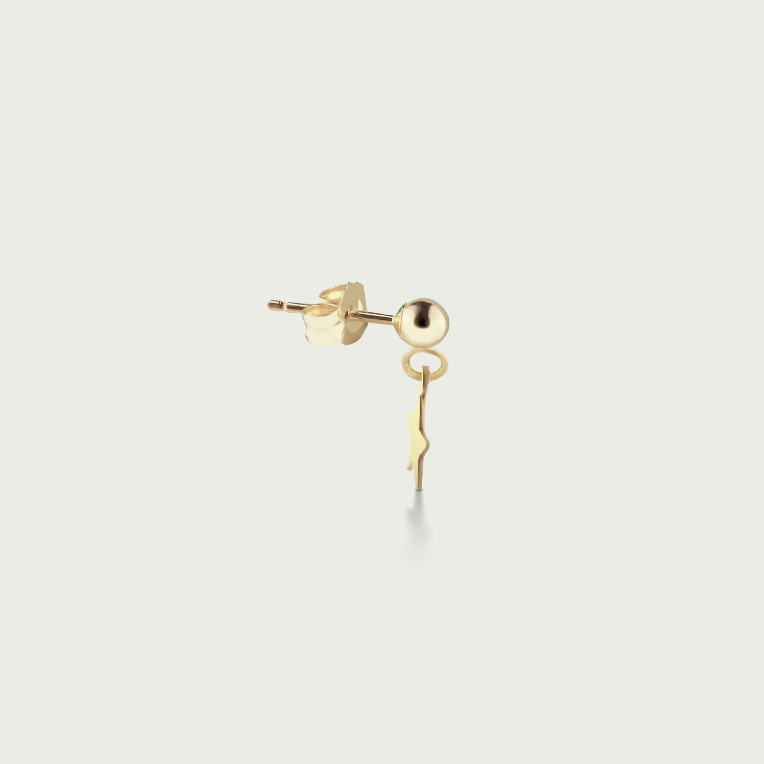 Chasing the Stars Gold Dangling Earrings