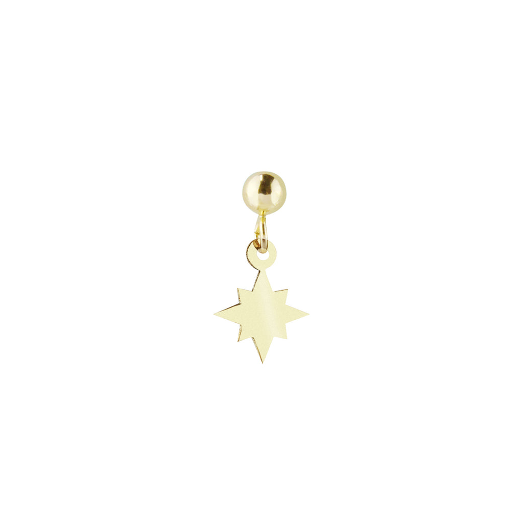 Wish Come True Modern Star Dangling Earrings