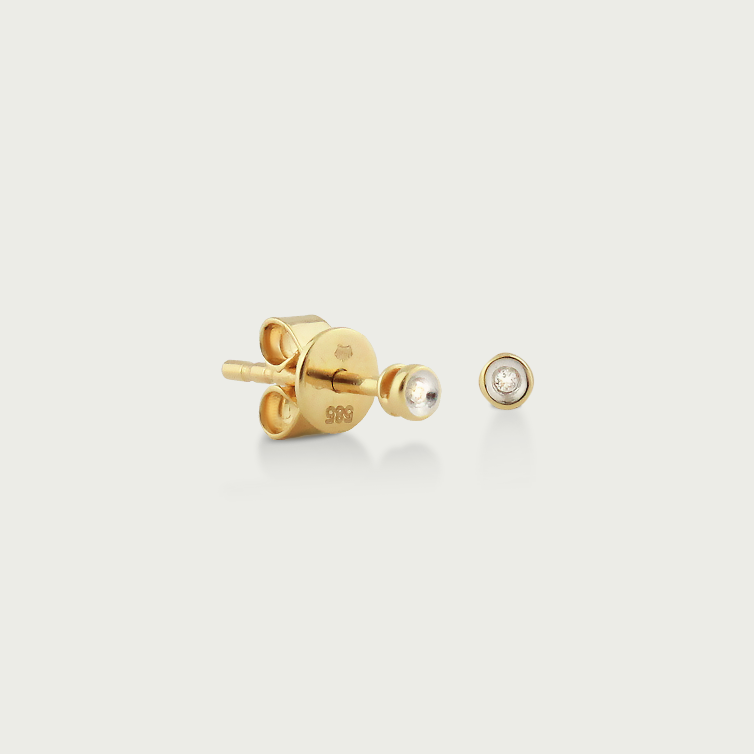 Chic Little Mood Diamond Stud Earrings
