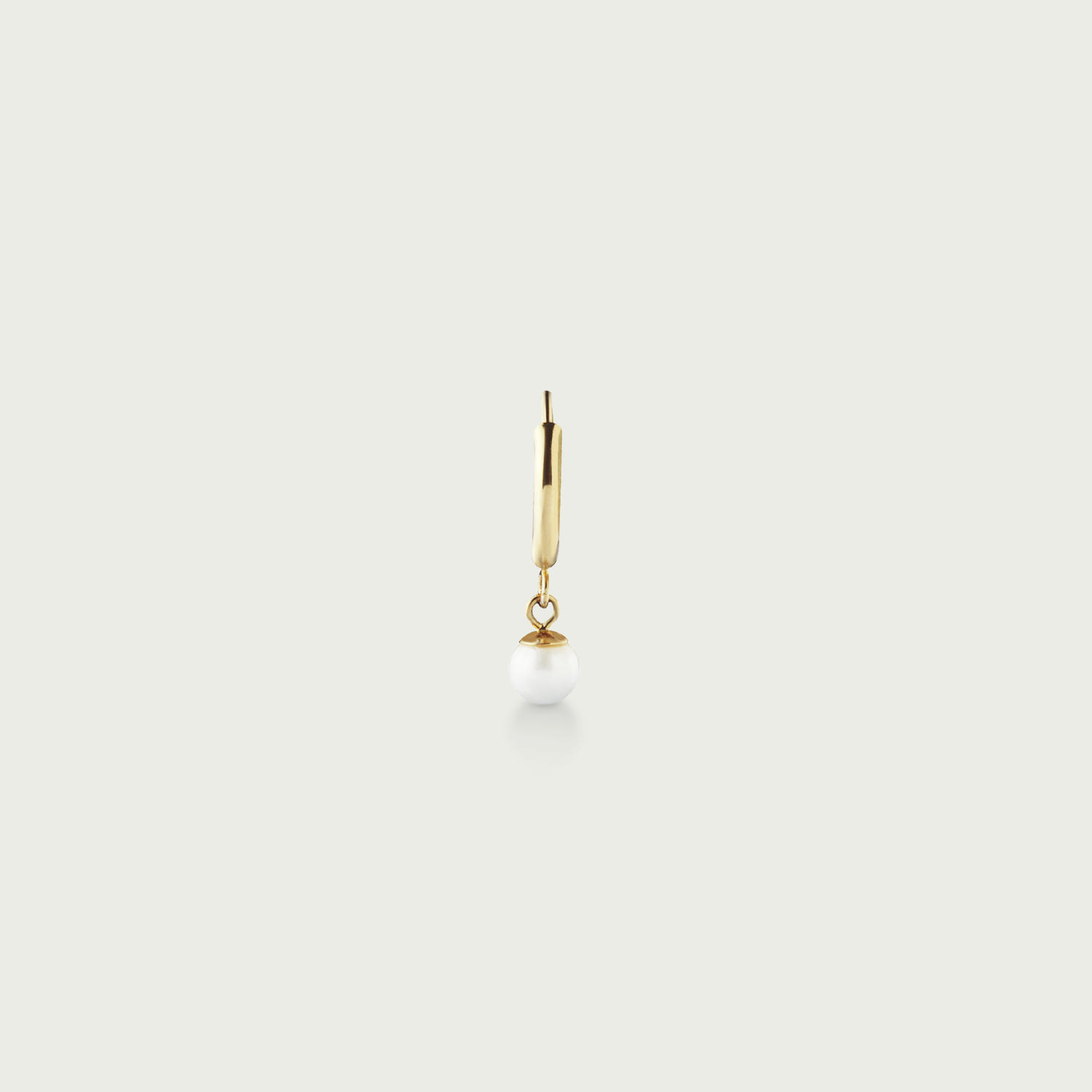 Sea Meets Sky Pearl Hoop Earrings