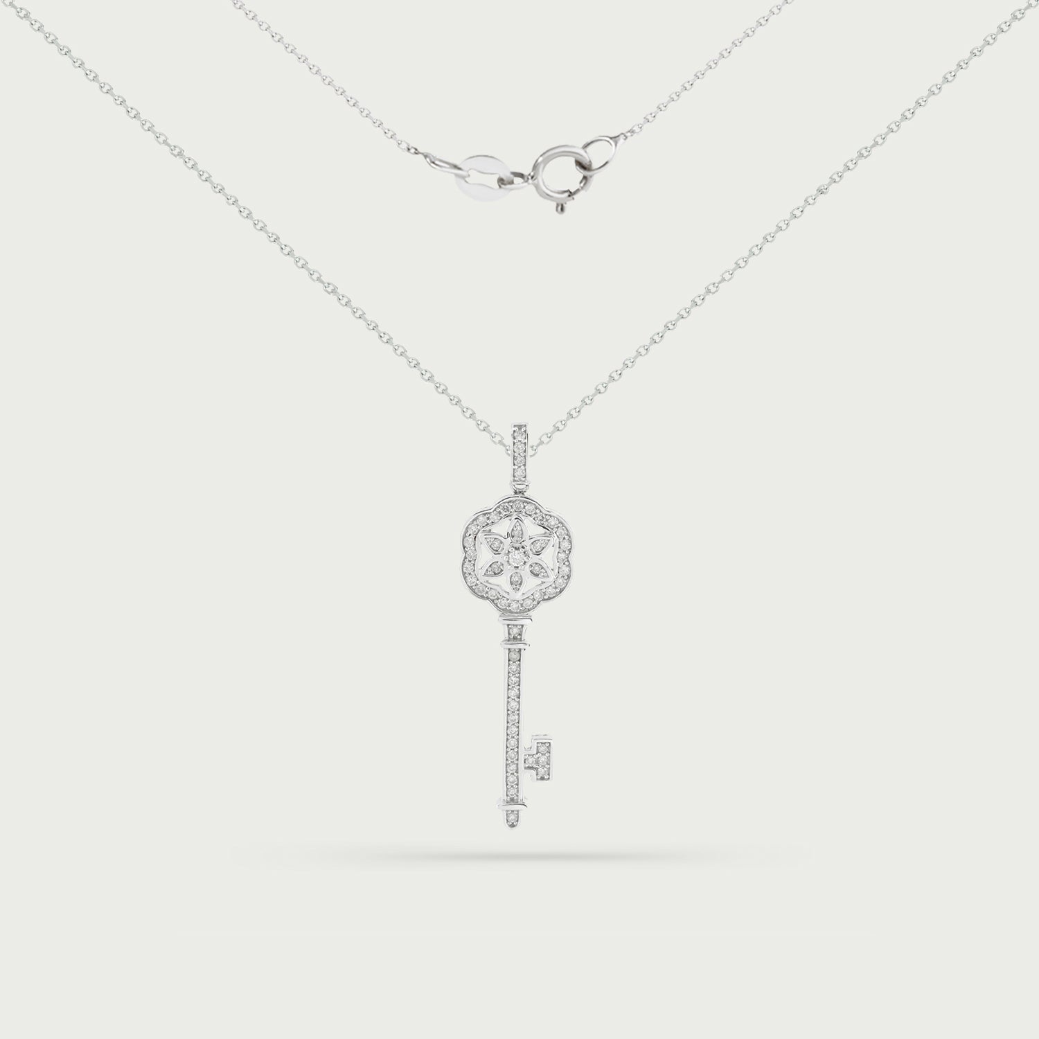 Key of Light Diamond Necklace