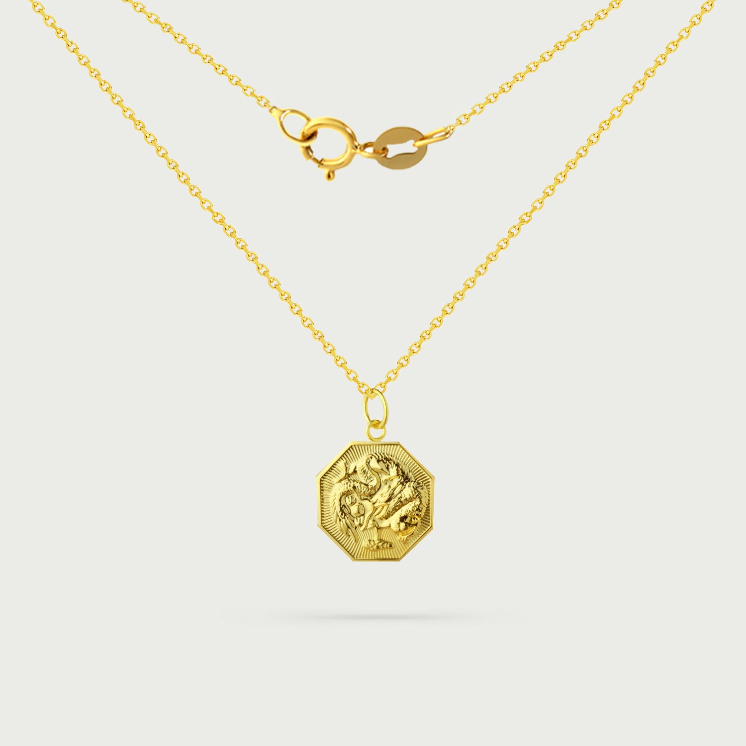 Dynasty Flame Gold Necklace