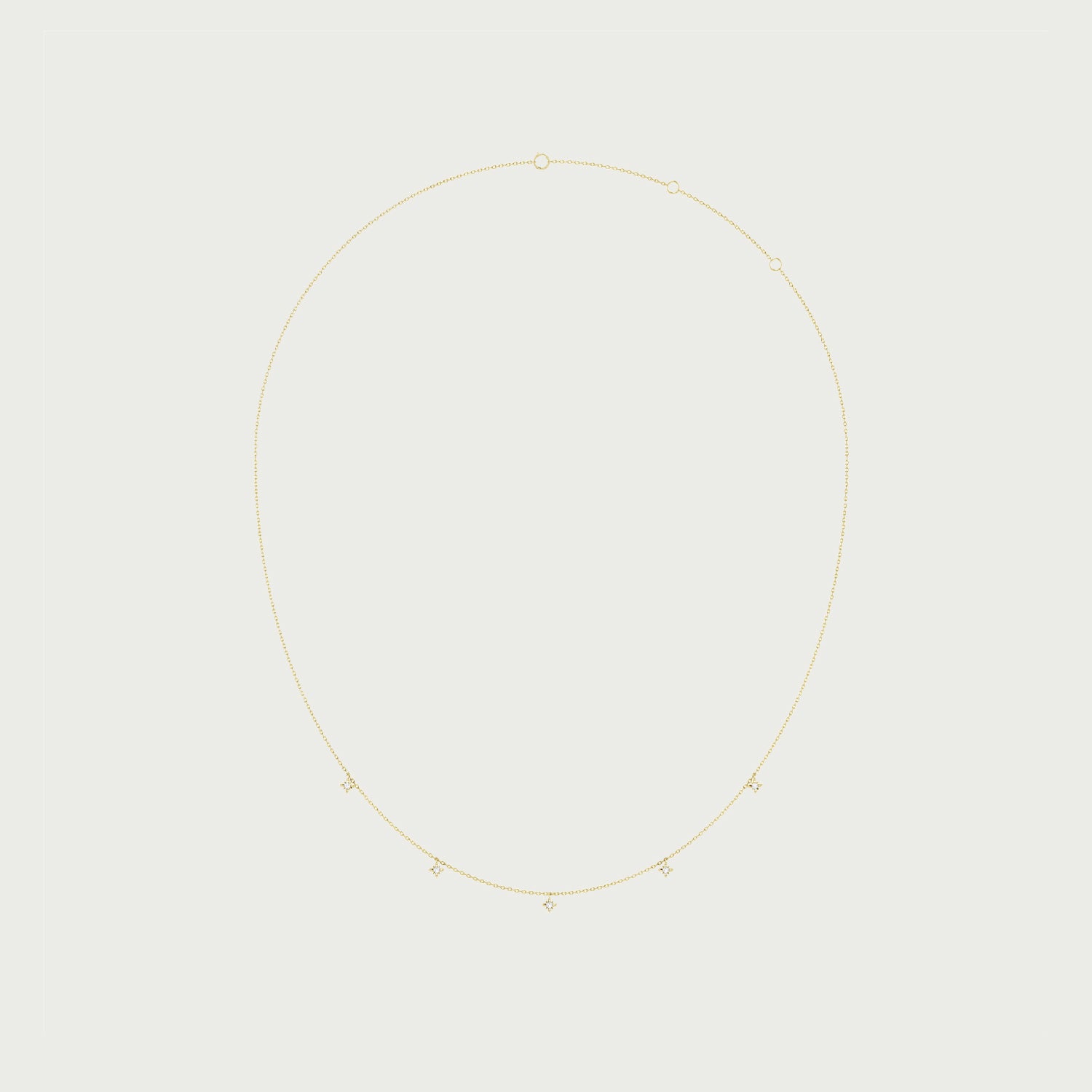 Starlit Elegance Diamond Necklace