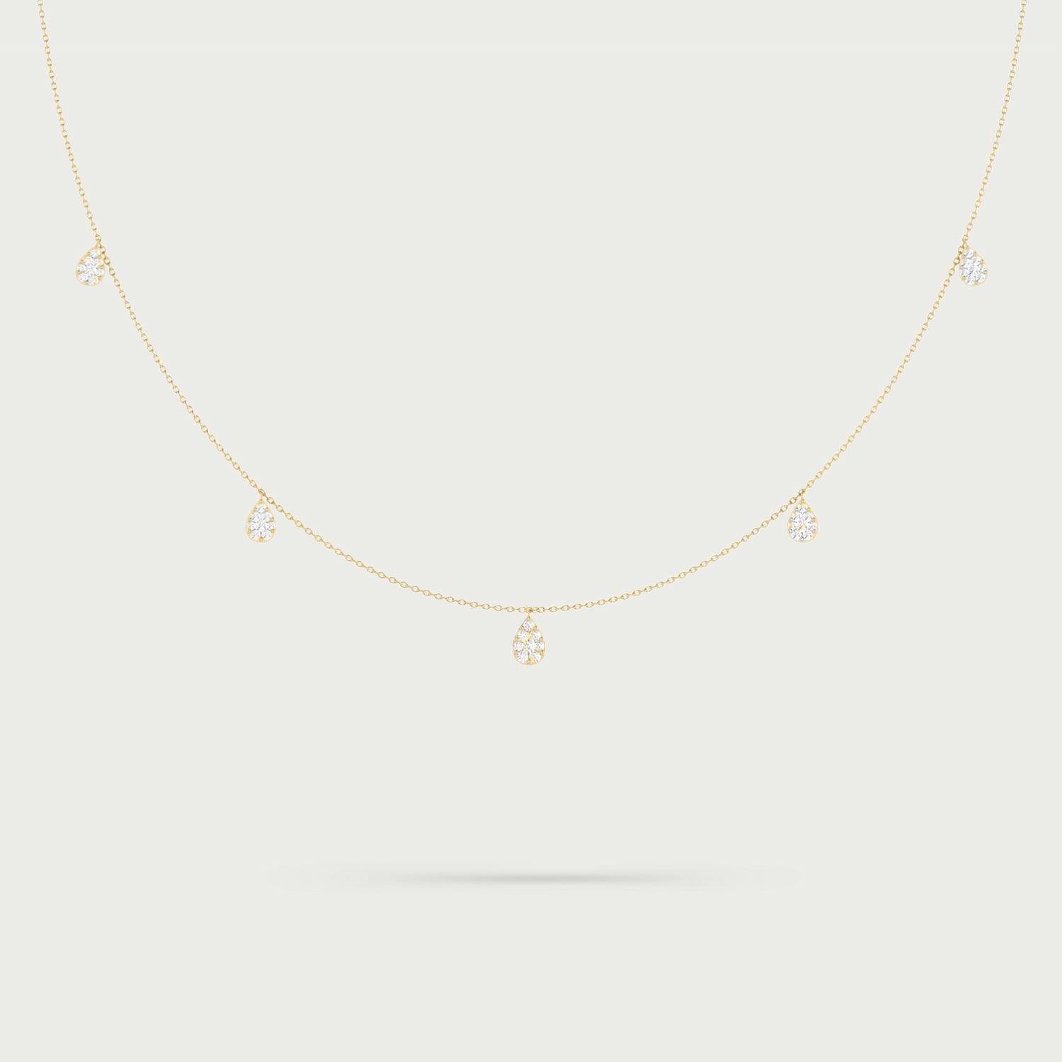 Starlit Elegance Diamond Necklace