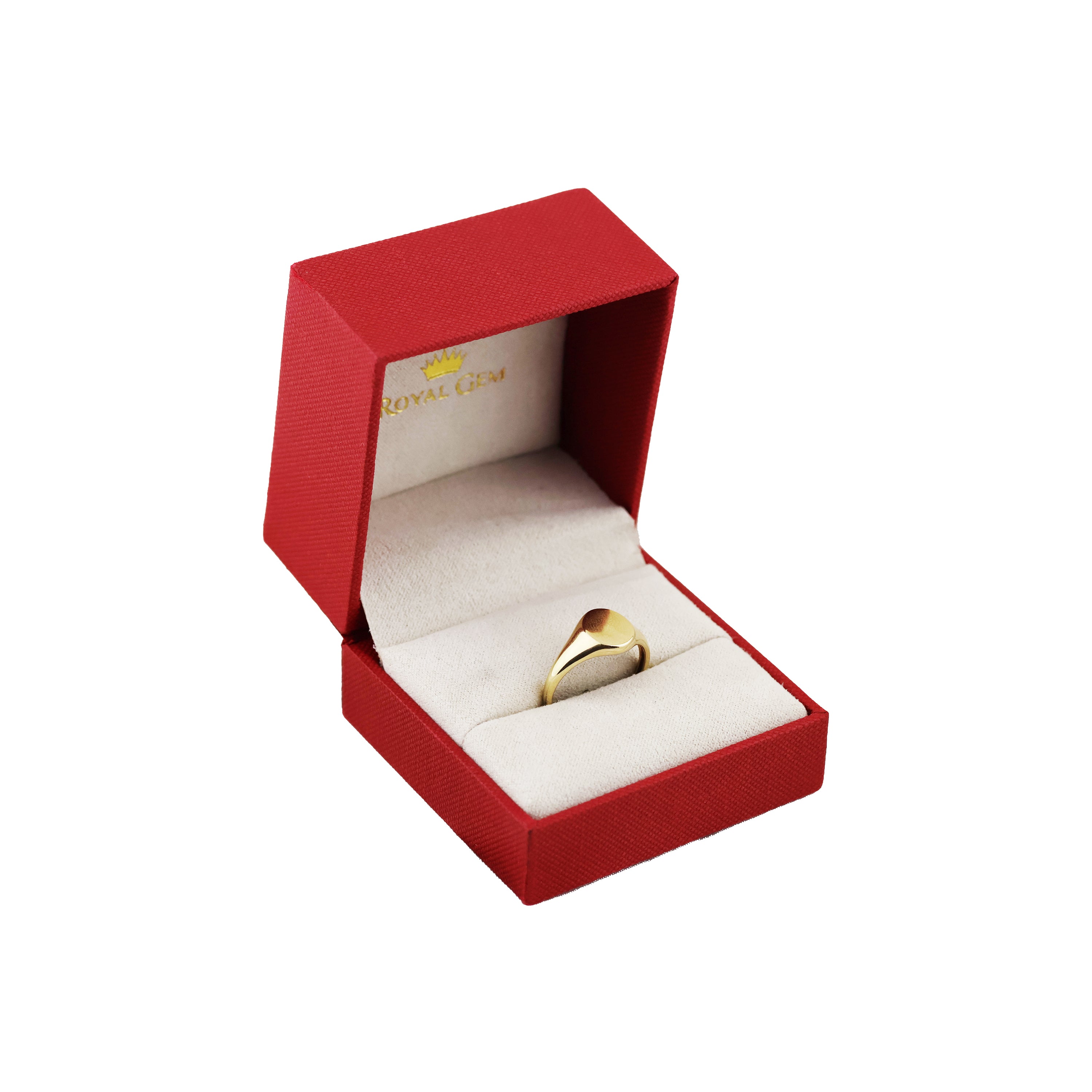 Centerstage Round Gold Ring