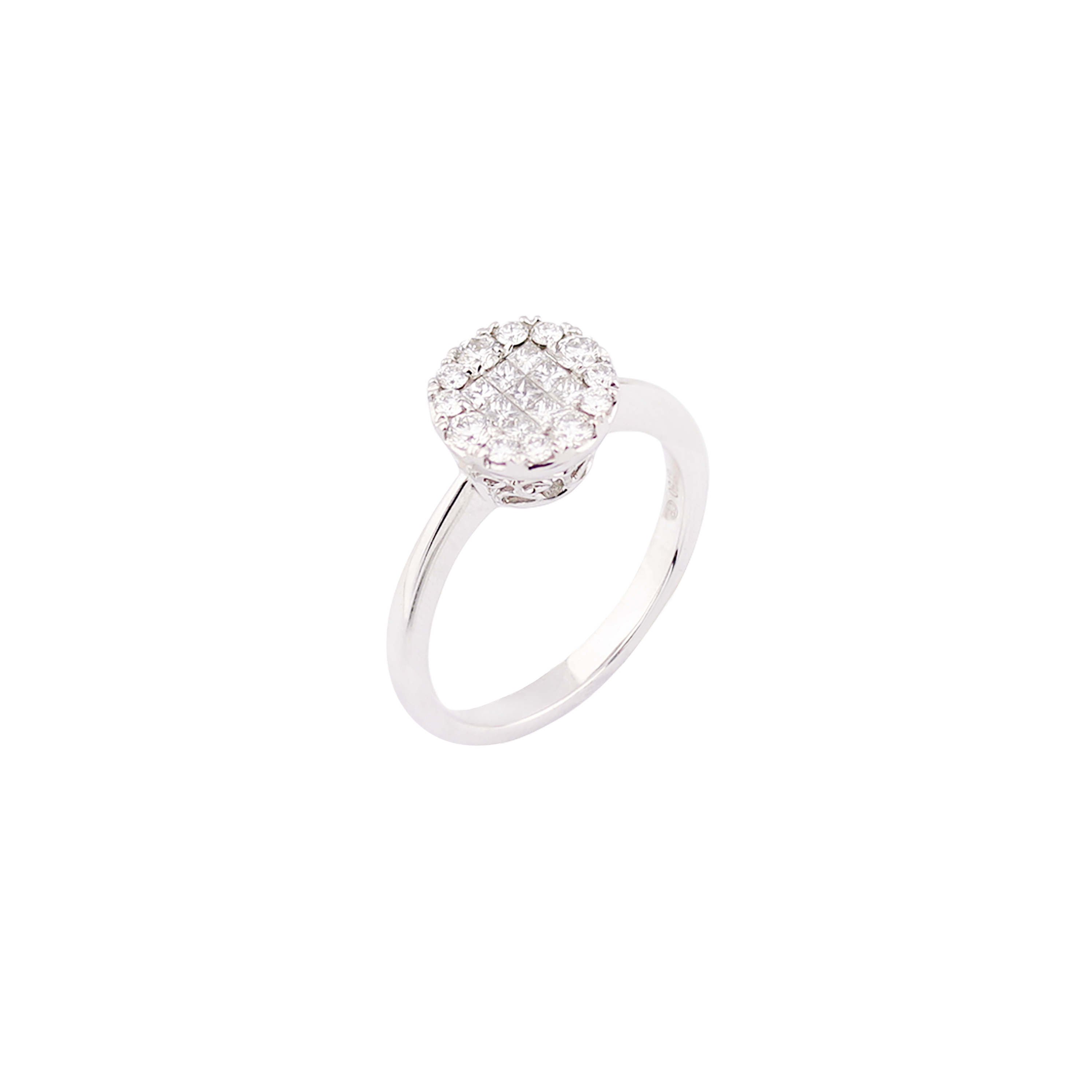 Dream Halo Diamond Engagement Ring