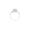 Round Illusion Diamond Engagement Ring