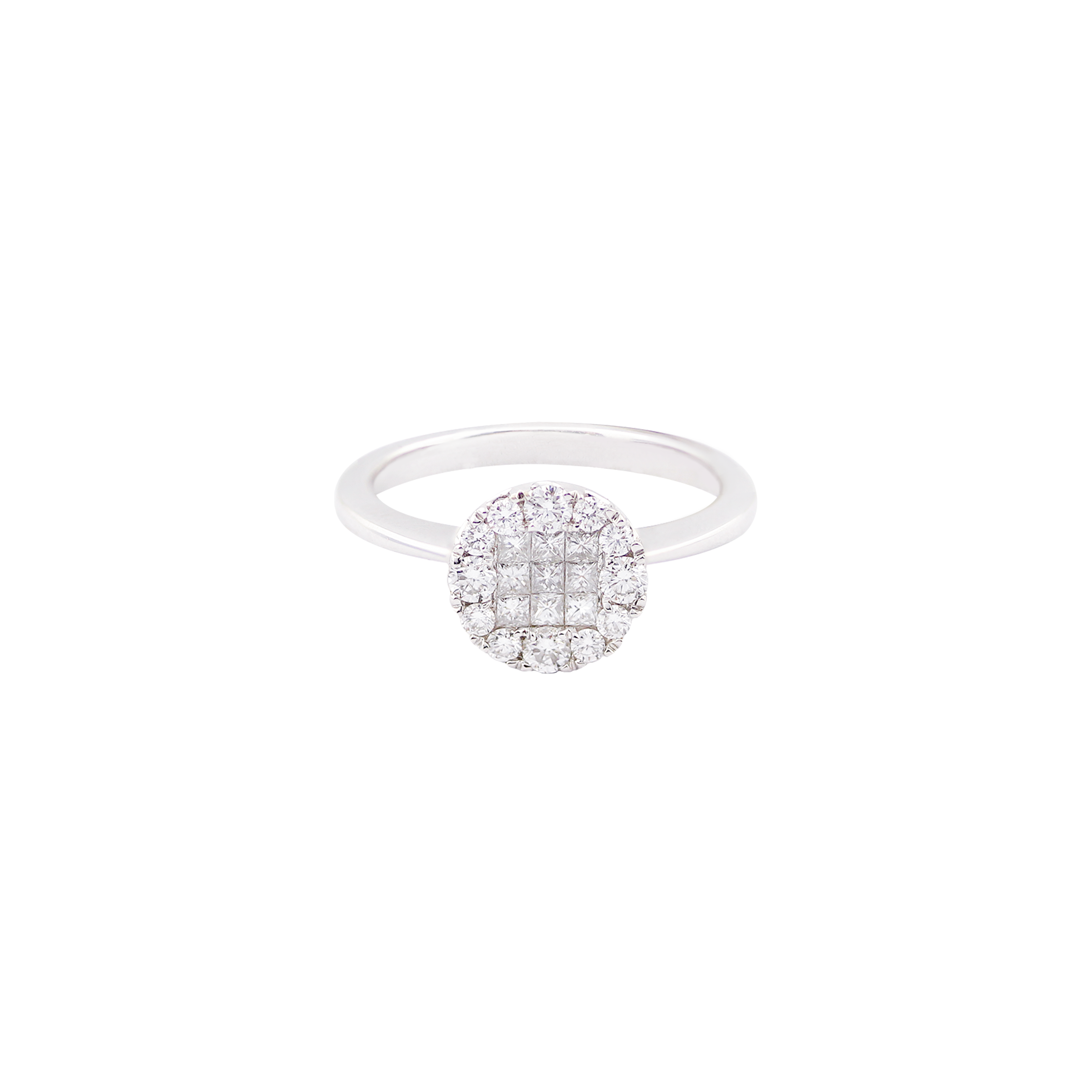 Dream Halo Diamond Engagement Ring