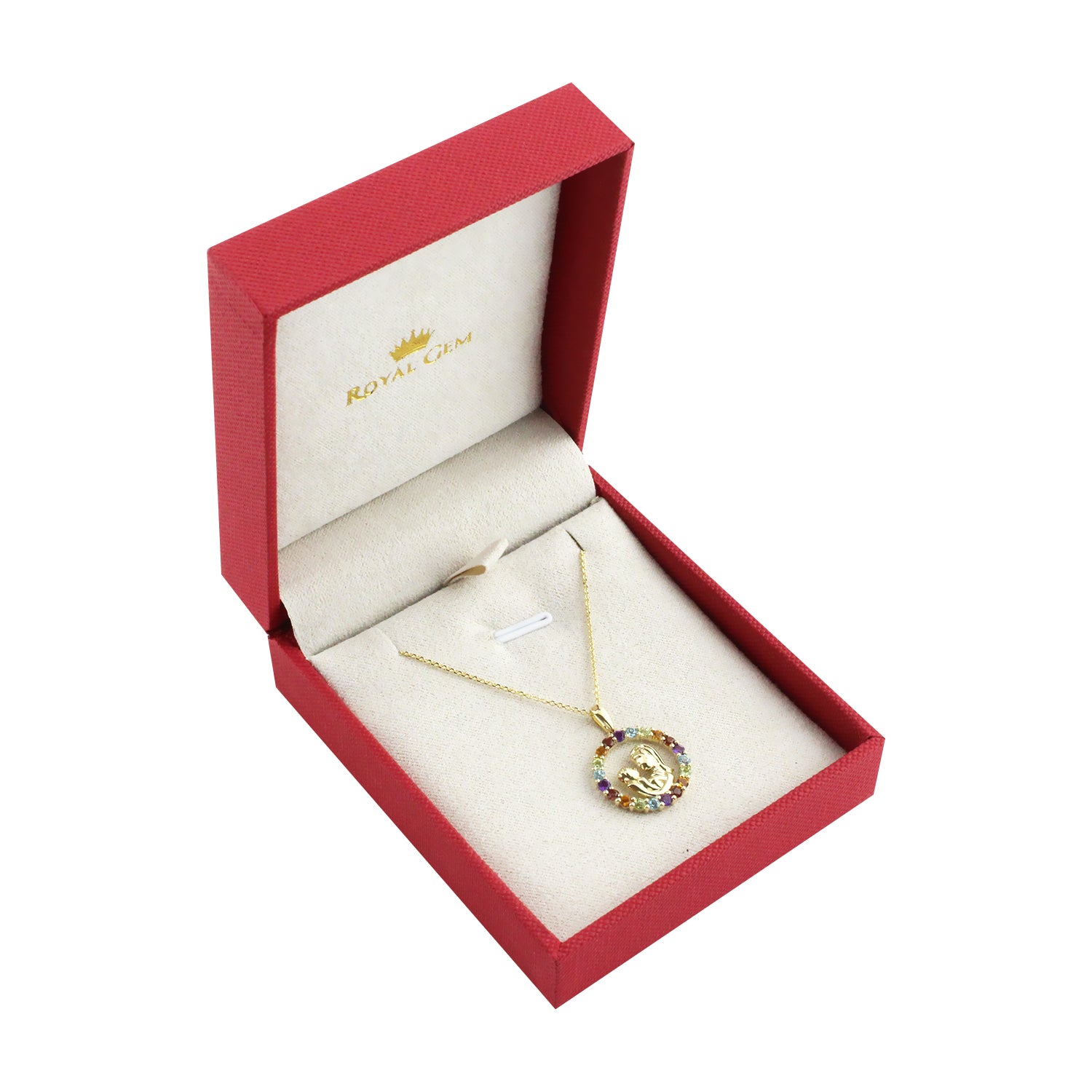 Mother & Child Multicolored Necklace