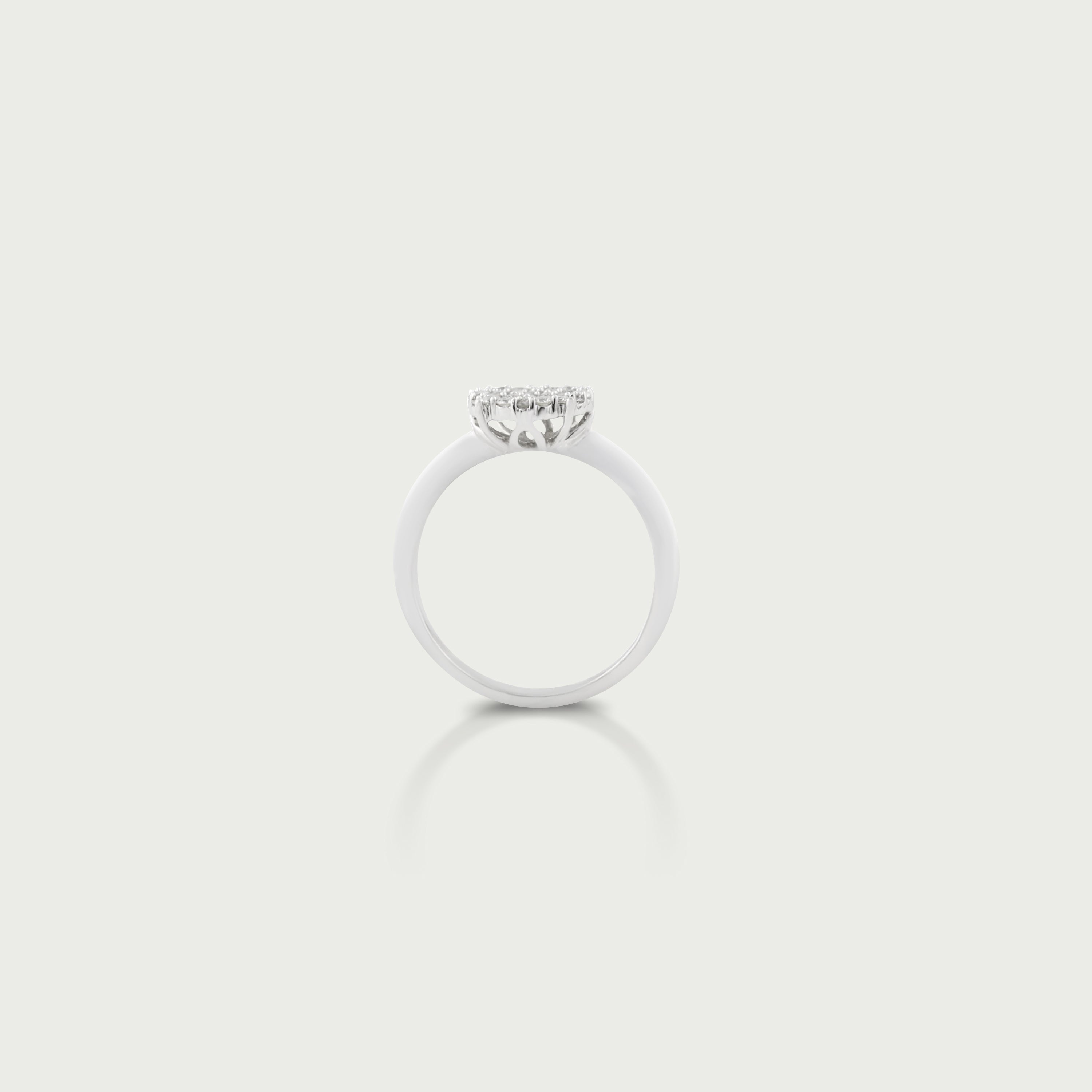 Royal Illusion Diamond Engagement Ring