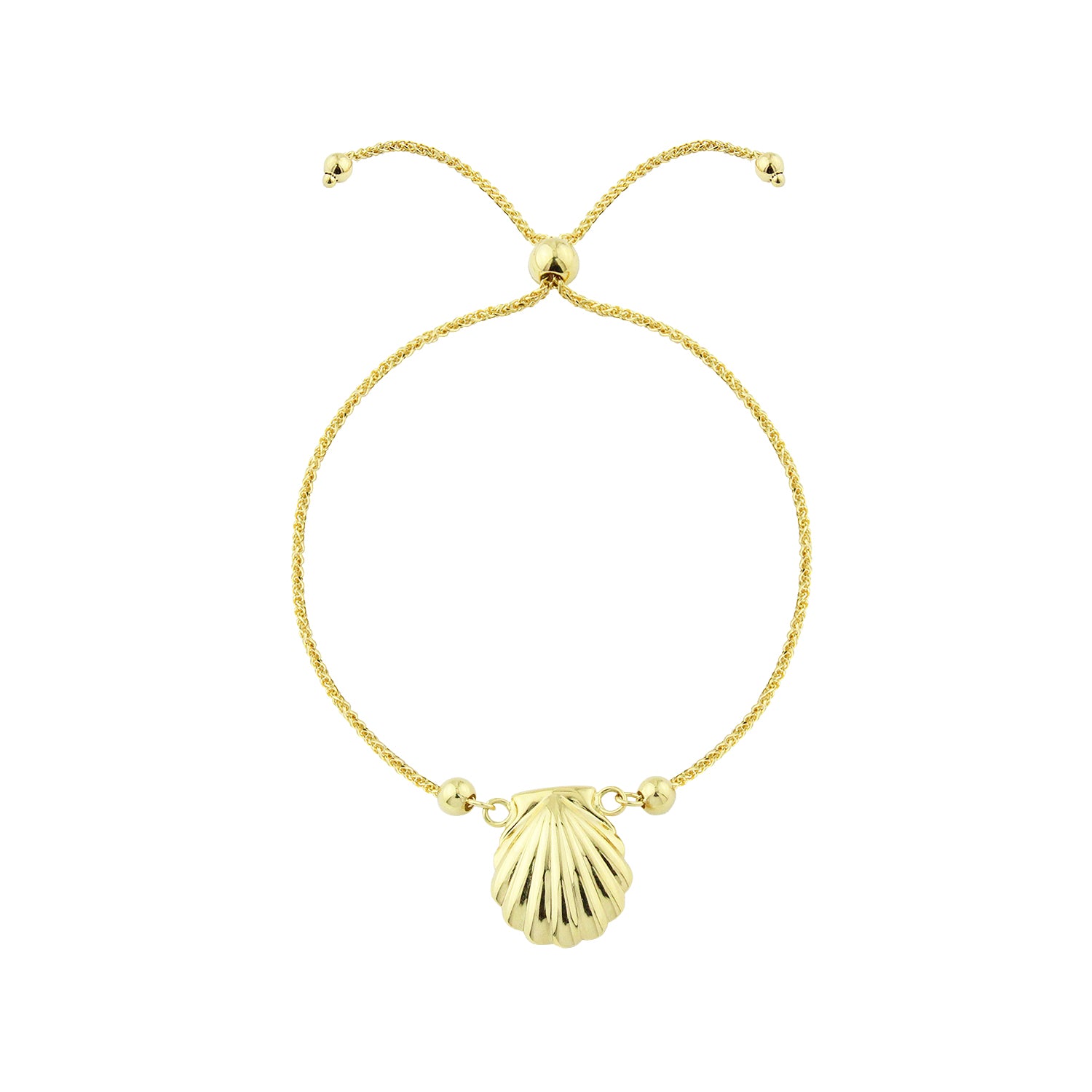 Sun, Sea, and Sand Gold Bracelet