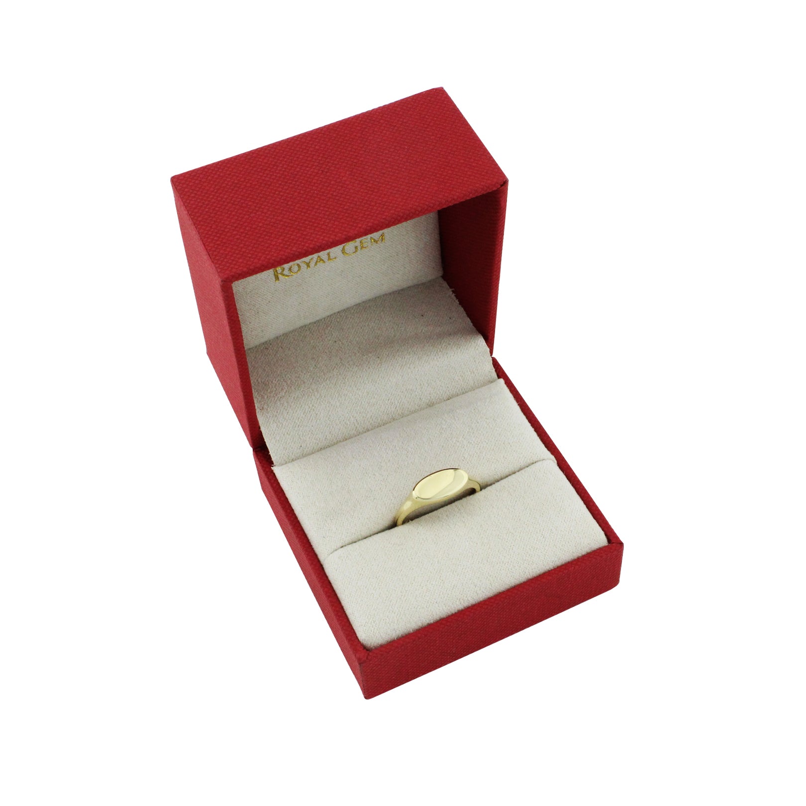 Centerstage Oval Gold Ring