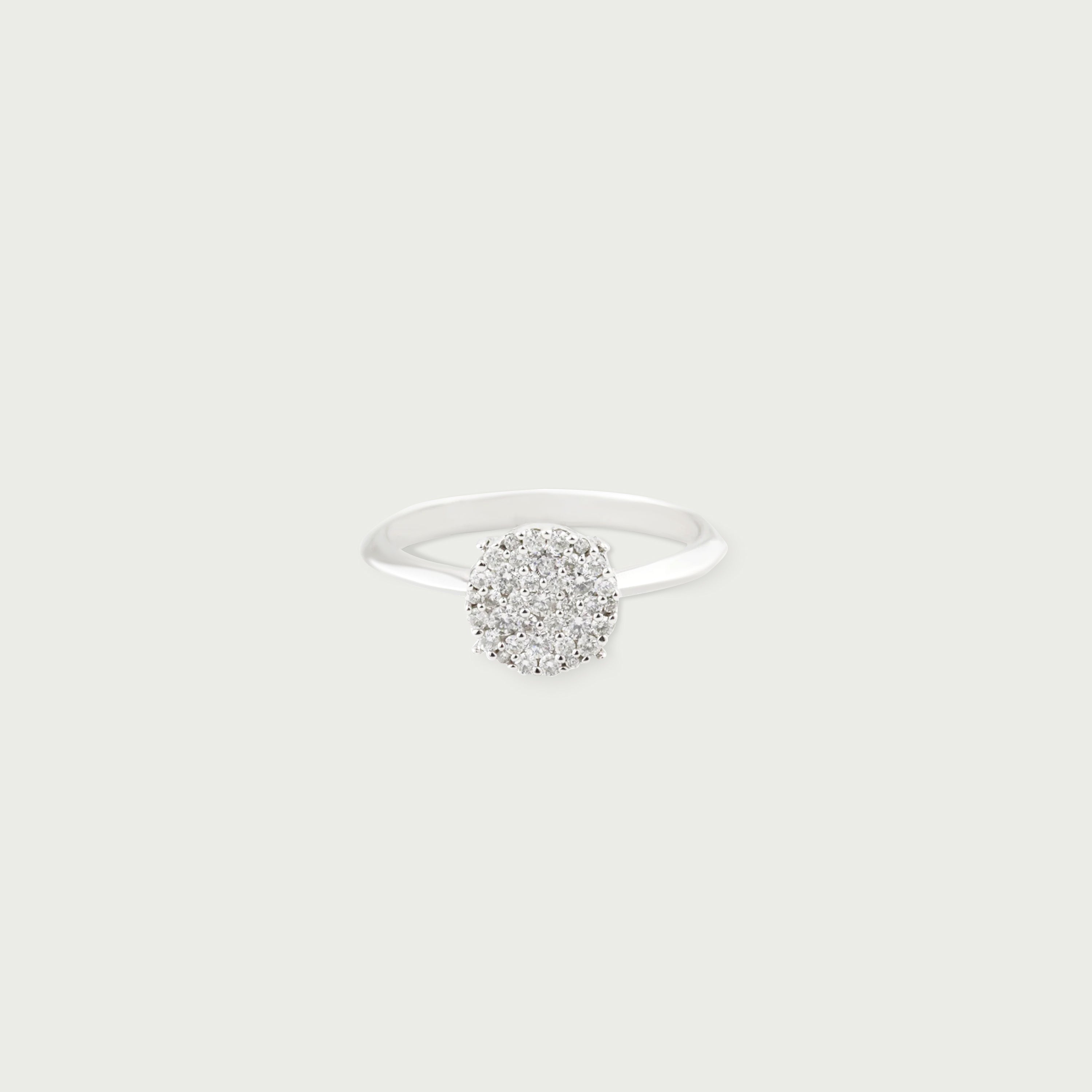 Royal Halo Diamond Engagement Ring