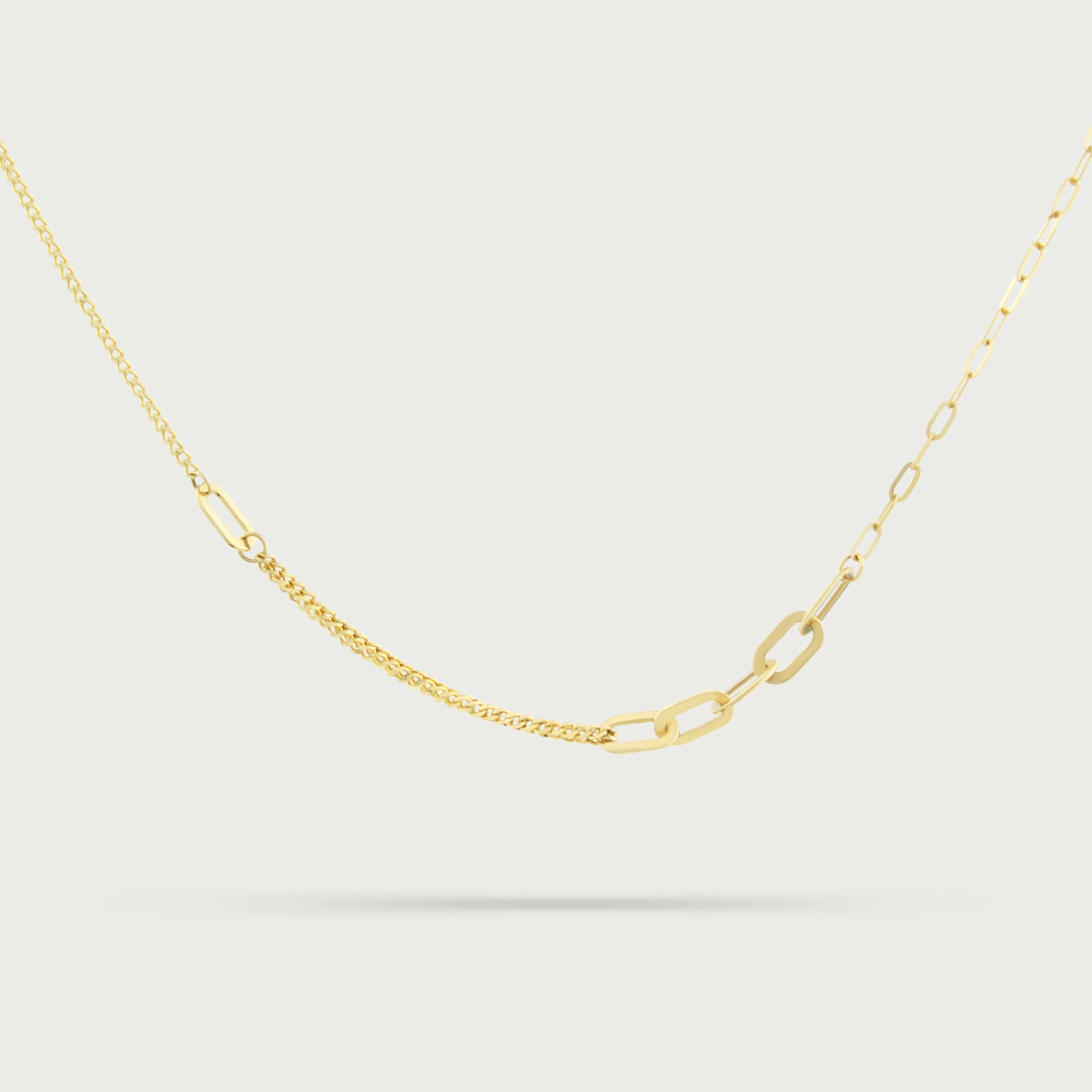 Icon Beam Gold Necklace