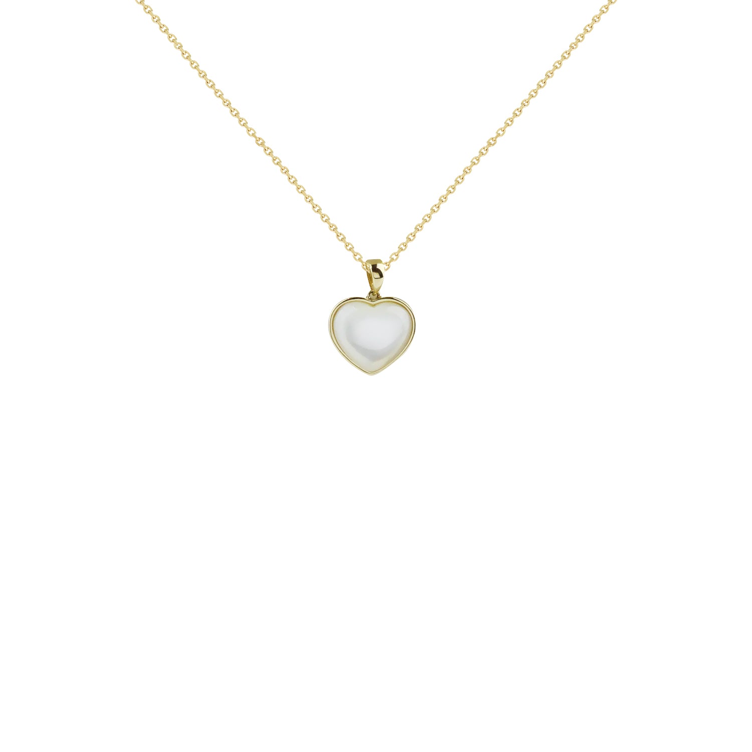 Tender Heart Pearl Necklace