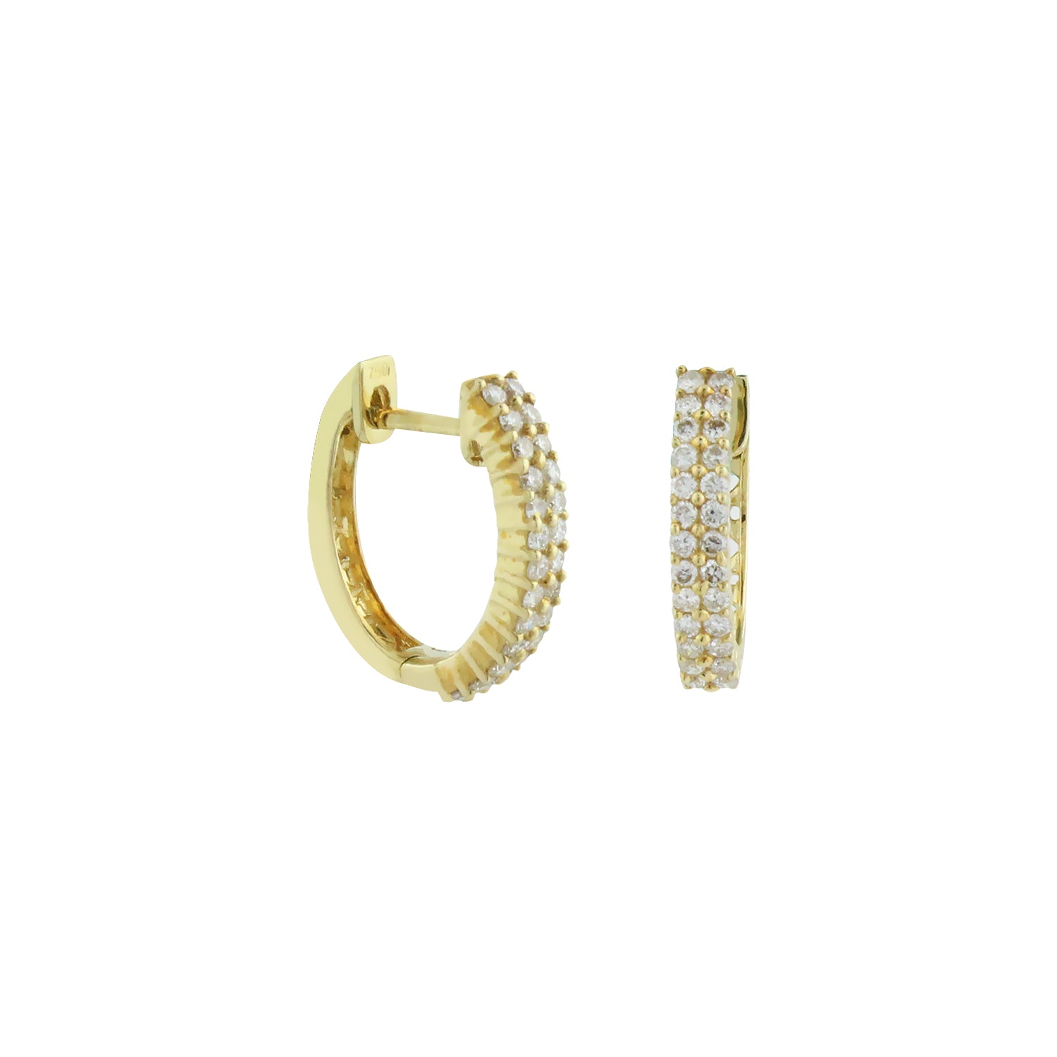 Believe It To See It Hoop Earrings
