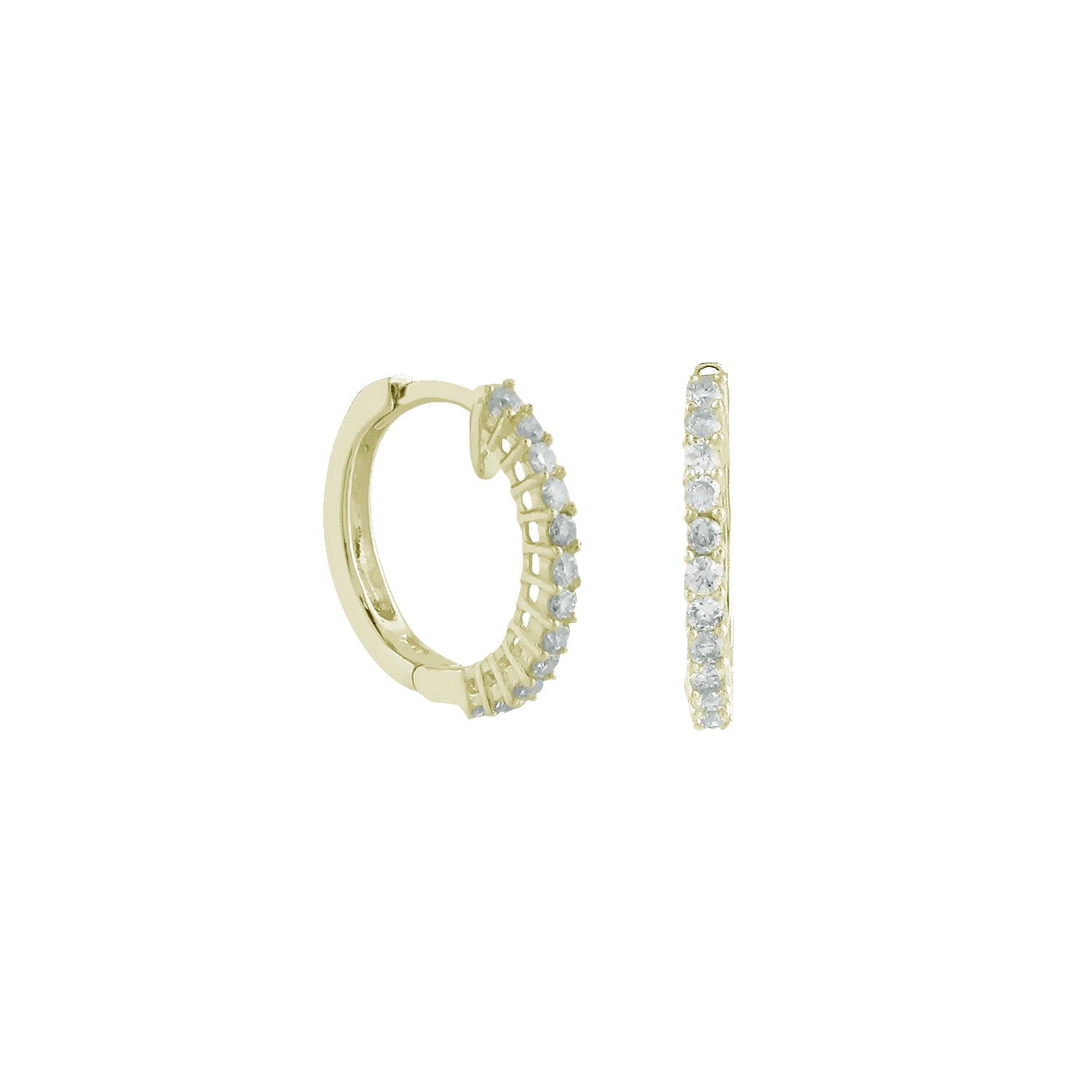 Got to Believe Diamond Hoop Earrings