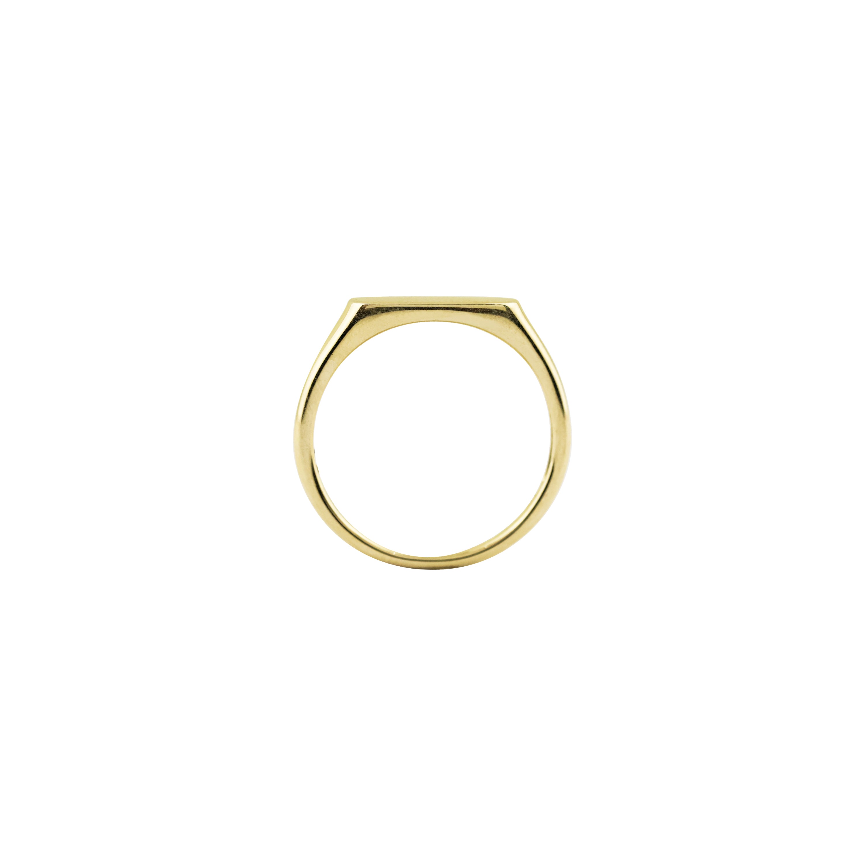 Centerstage Oblong Gold Ring
