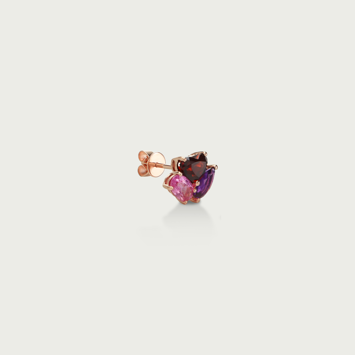 Daily Dazzle  Multi-Color Stud Earrings