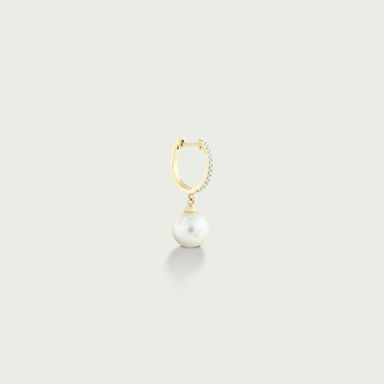 Northern Glow Pearl Creolla Earrings