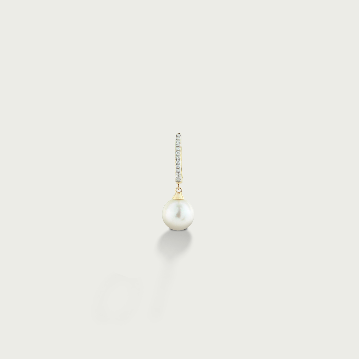 Northern Glow Pearl Creolla Earrings