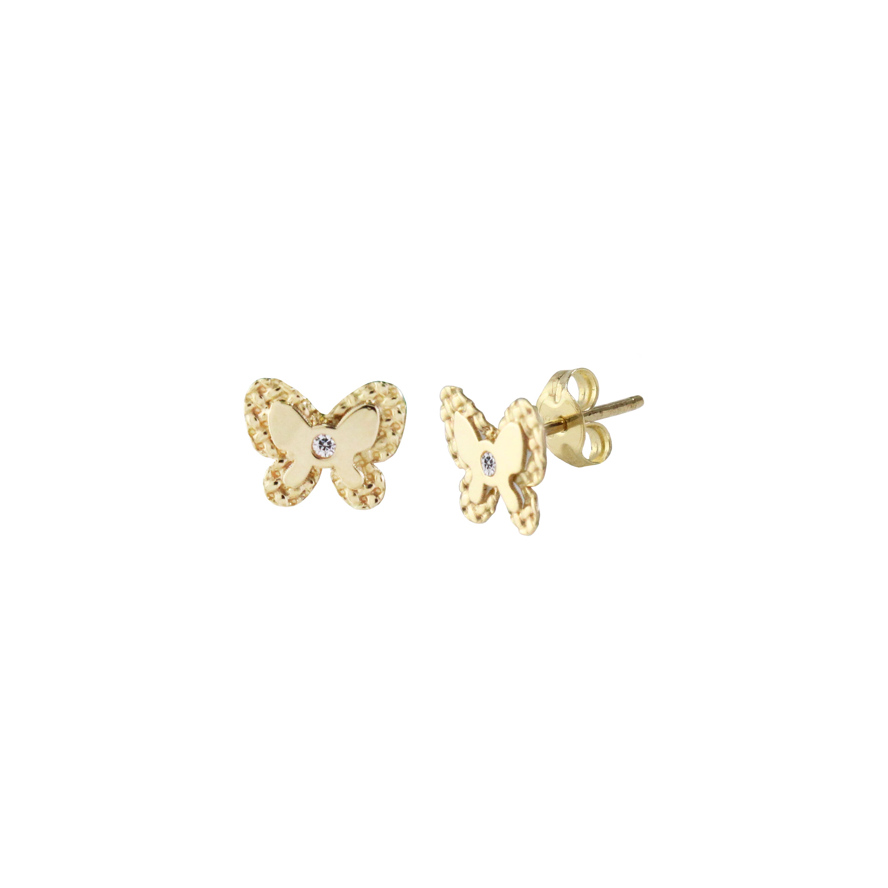 Flutter & Shine Gold Earrings