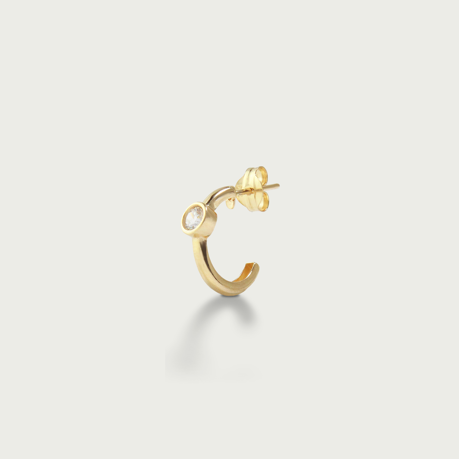 Bows & Blooms Gold Hoop Earrings