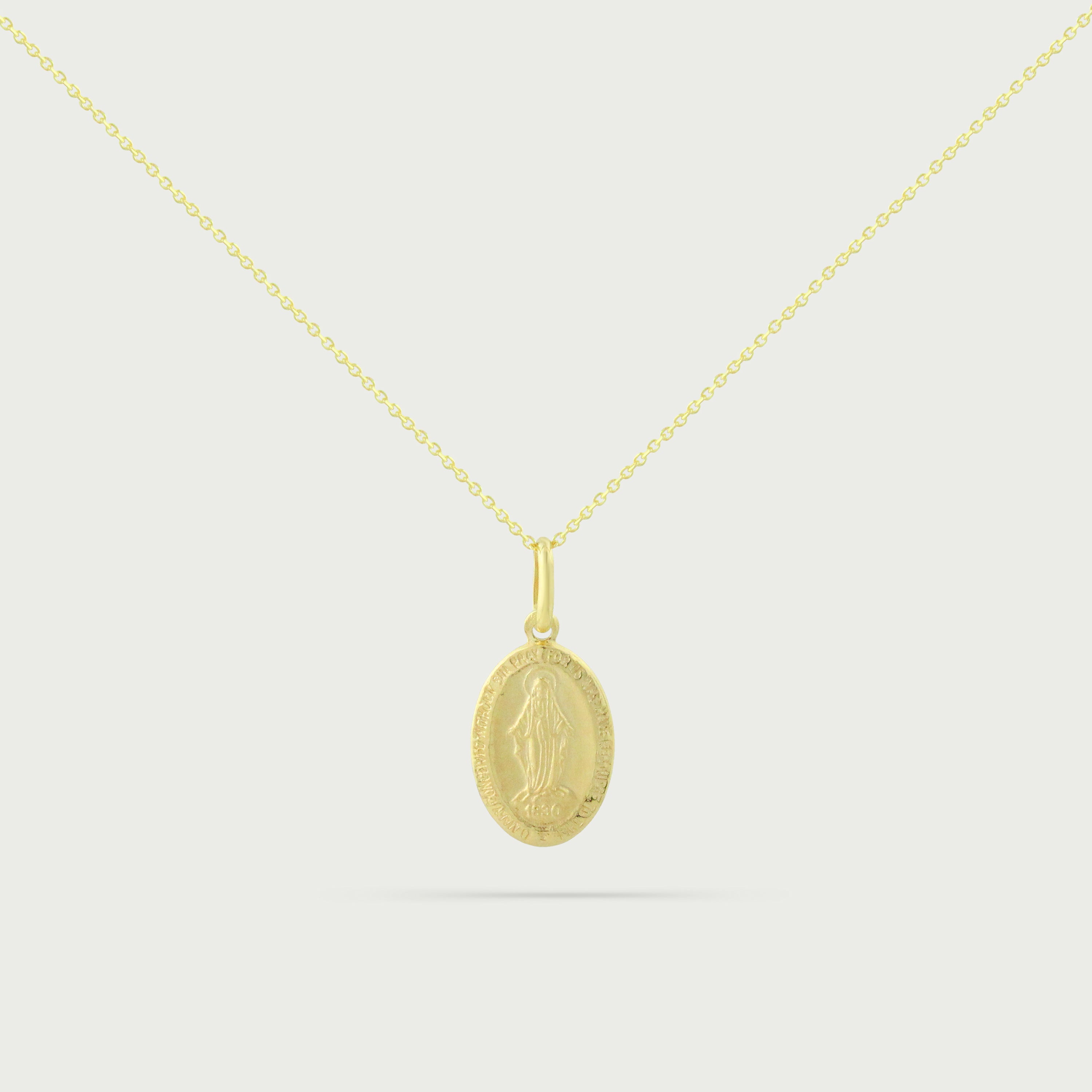 Miraculous Virgin Mary Necklace