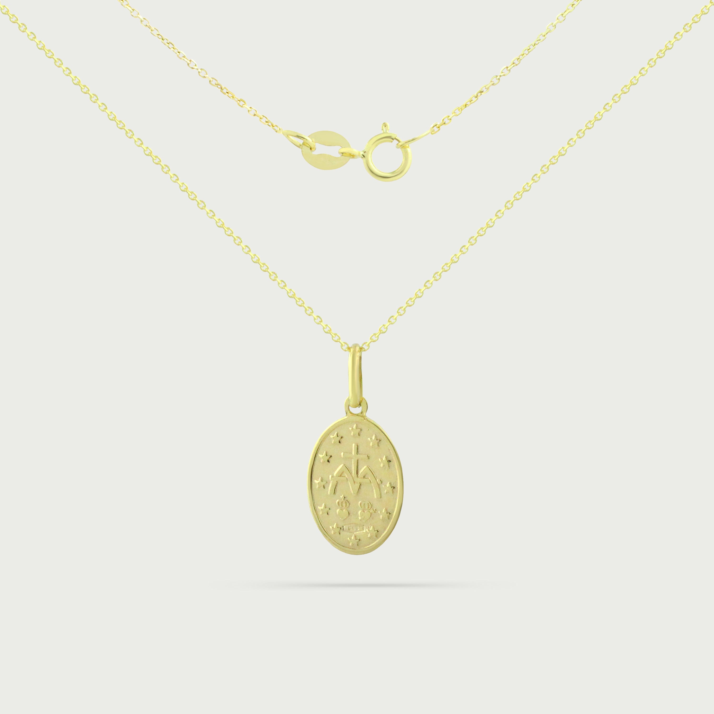 Miraculous Virgin Mary Necklace