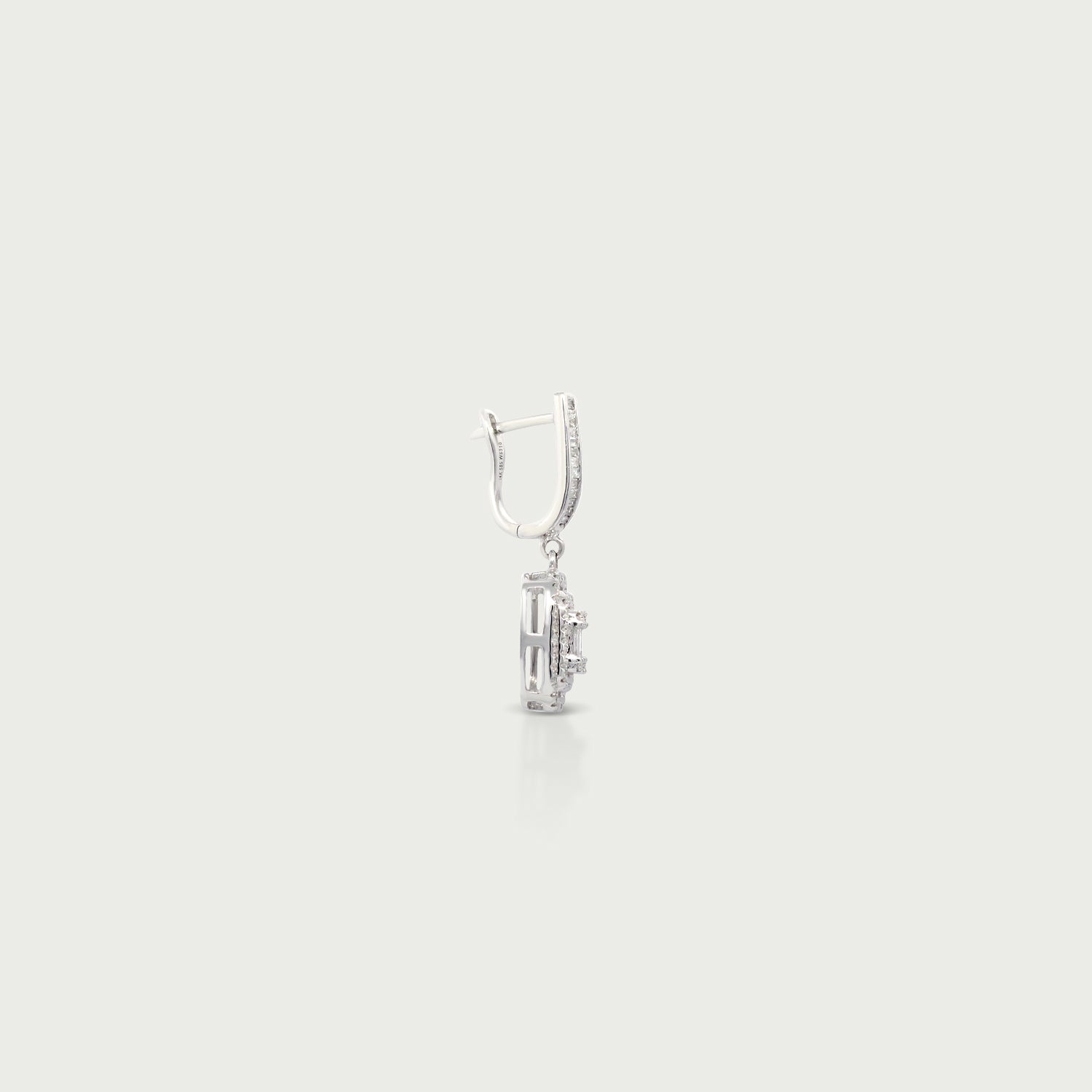Rhythm of Love Diamond Hoop Earrings