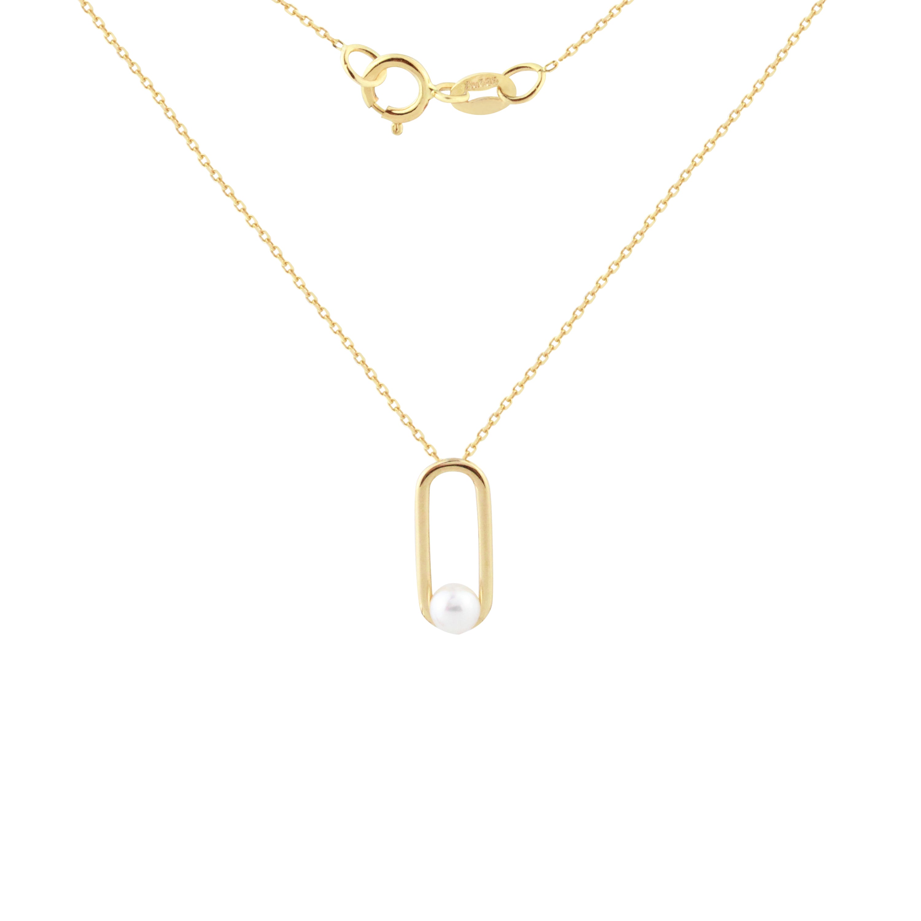 Harmony in Motion Pearl Necklace