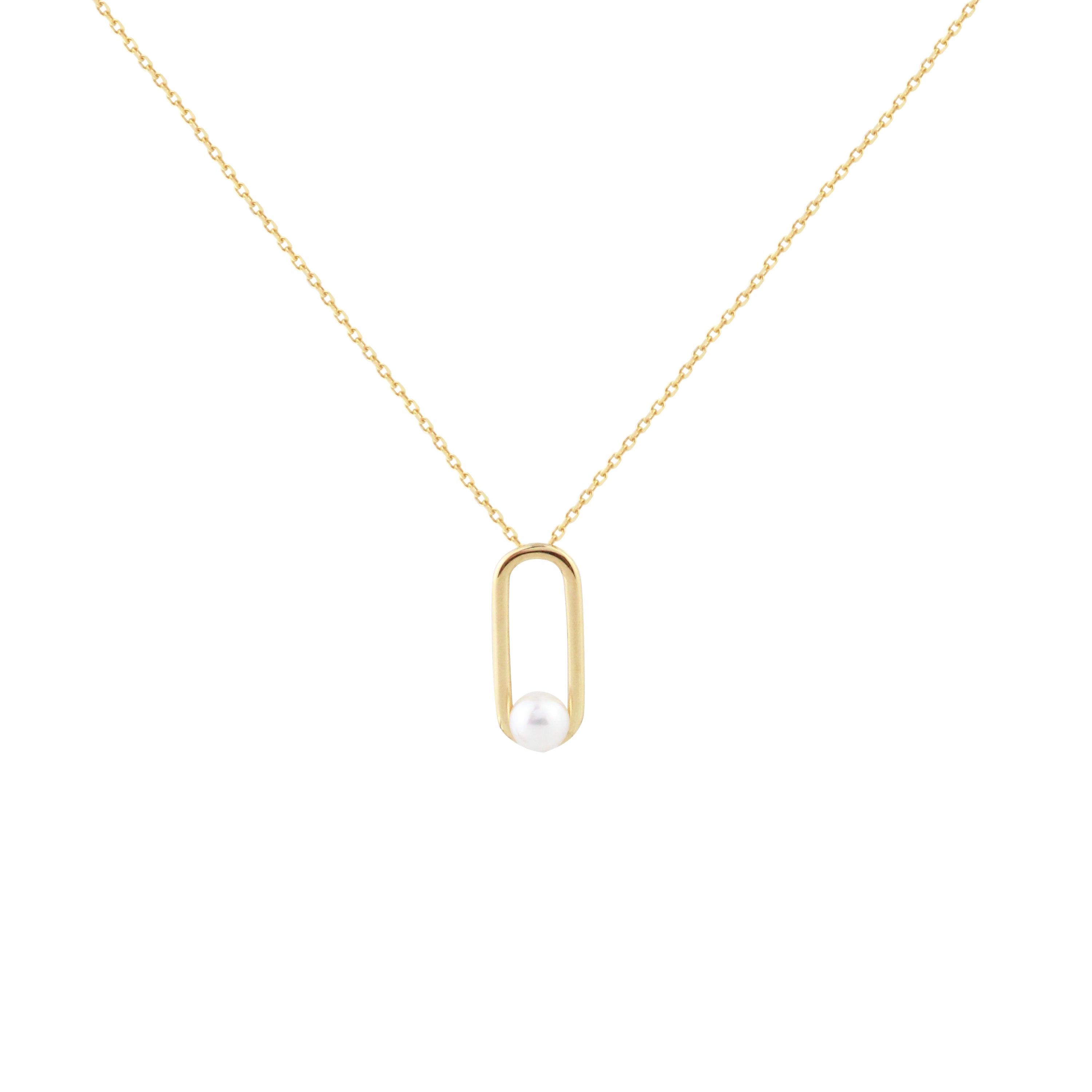 Harmony in Motion Pearl Necklace