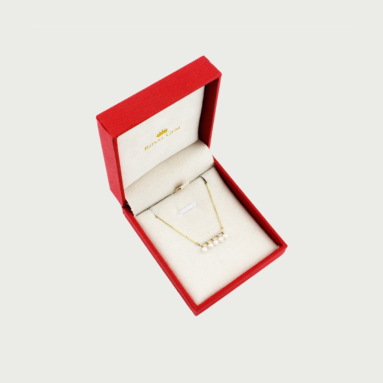 Quintet Dancing Pearl Necklace
