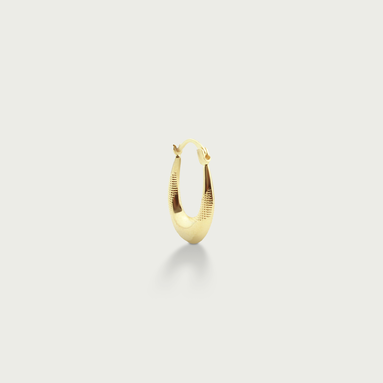 Magic Hour Gold Hoop Earrings