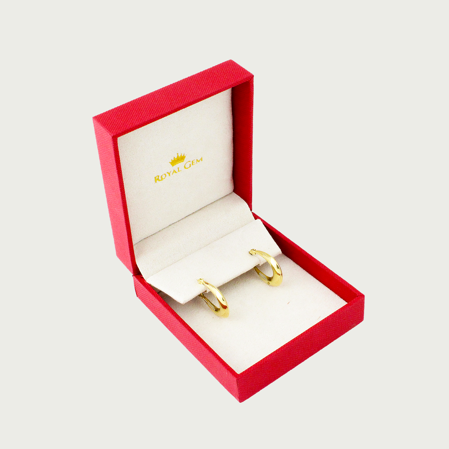 Magic Hour Gold Hoop Earrings
