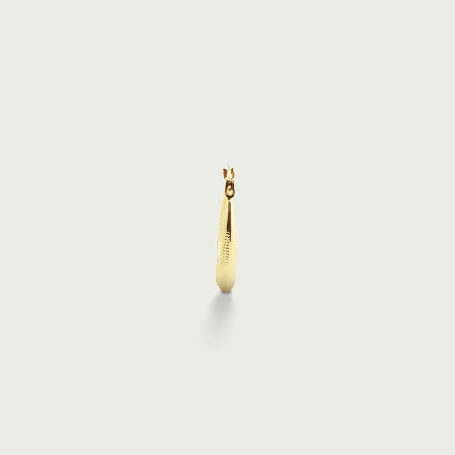 Magic Hour Gold Hoop Earrings