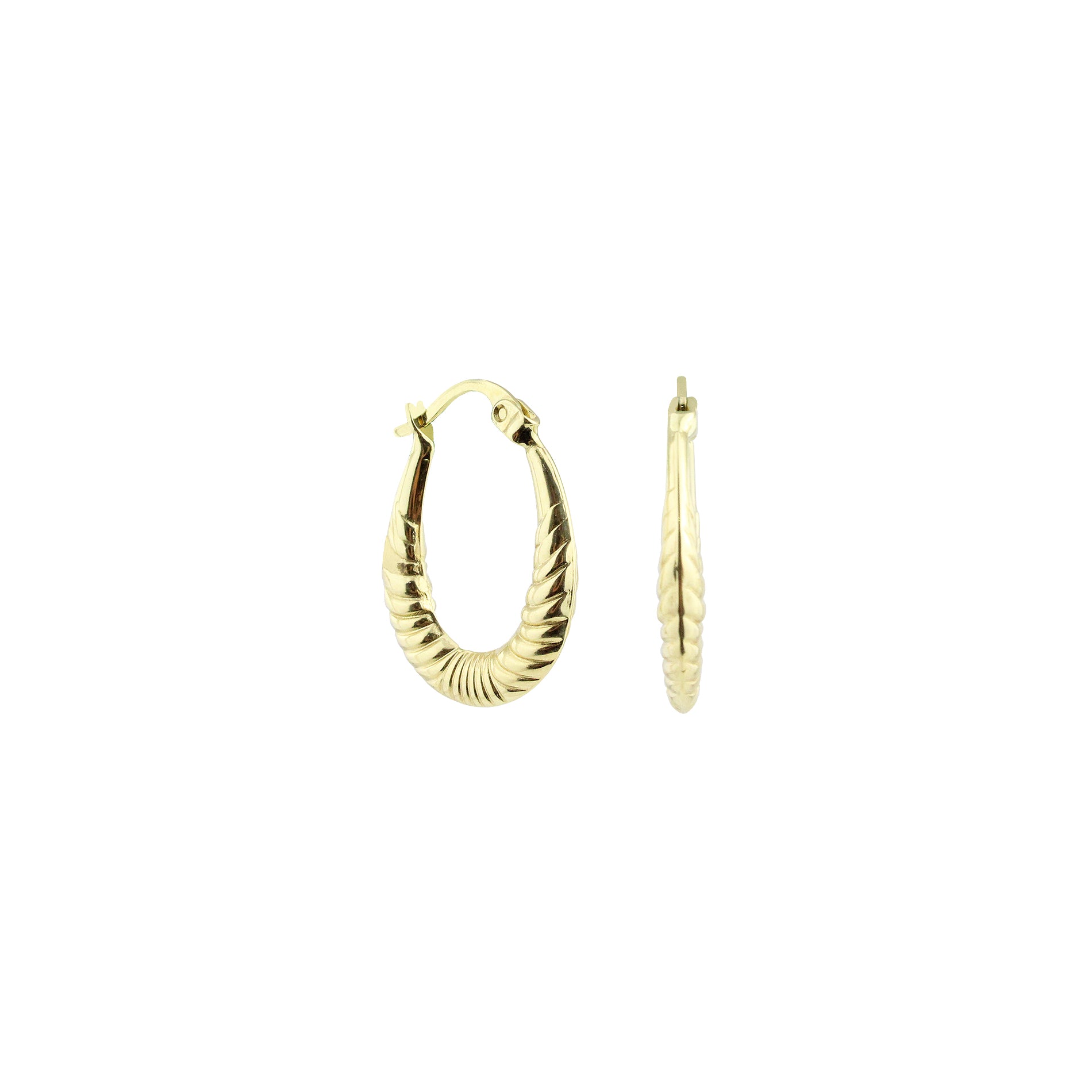 That's All Gold Hoop Earrings
