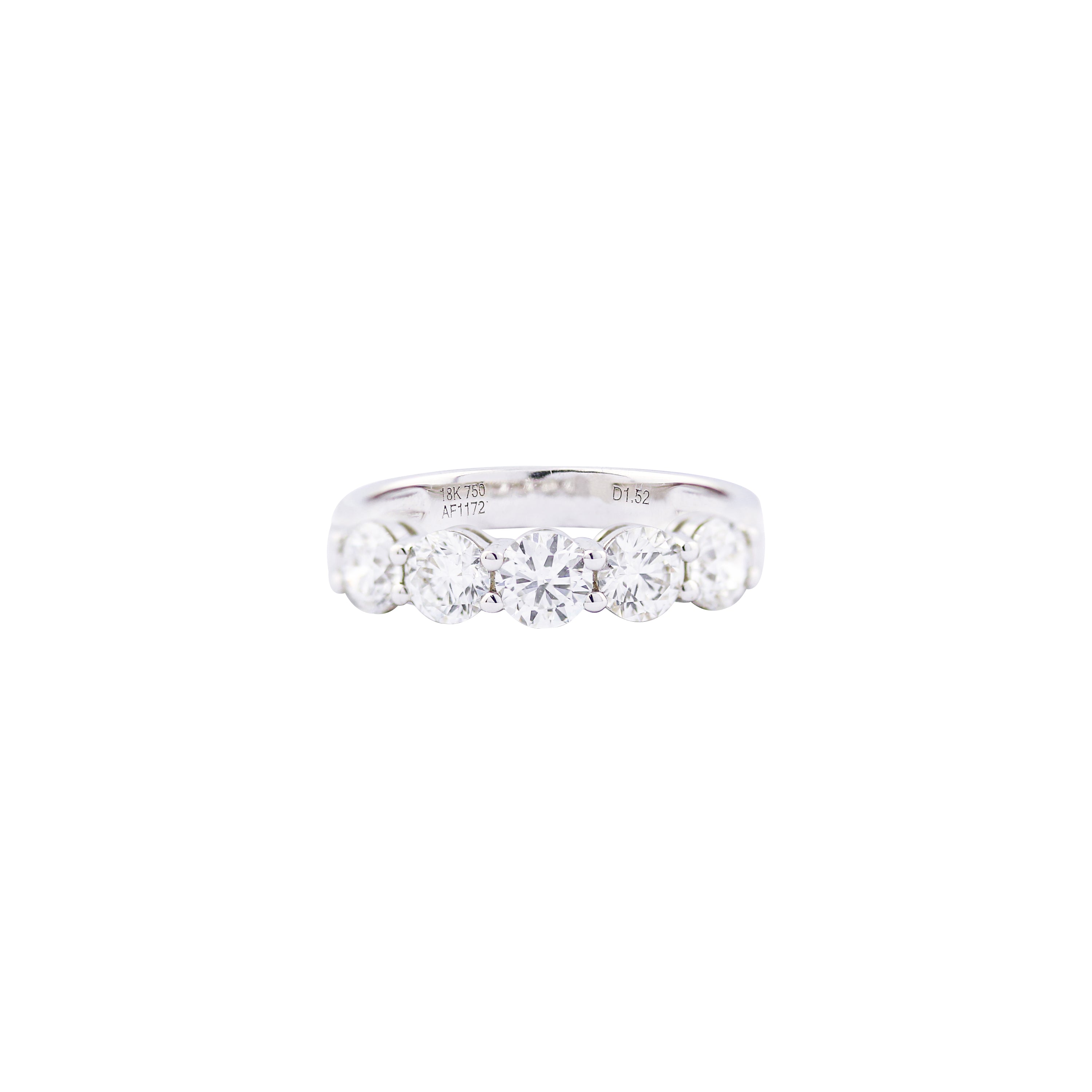 Timeless Bond Diamond Half Eternity Ring